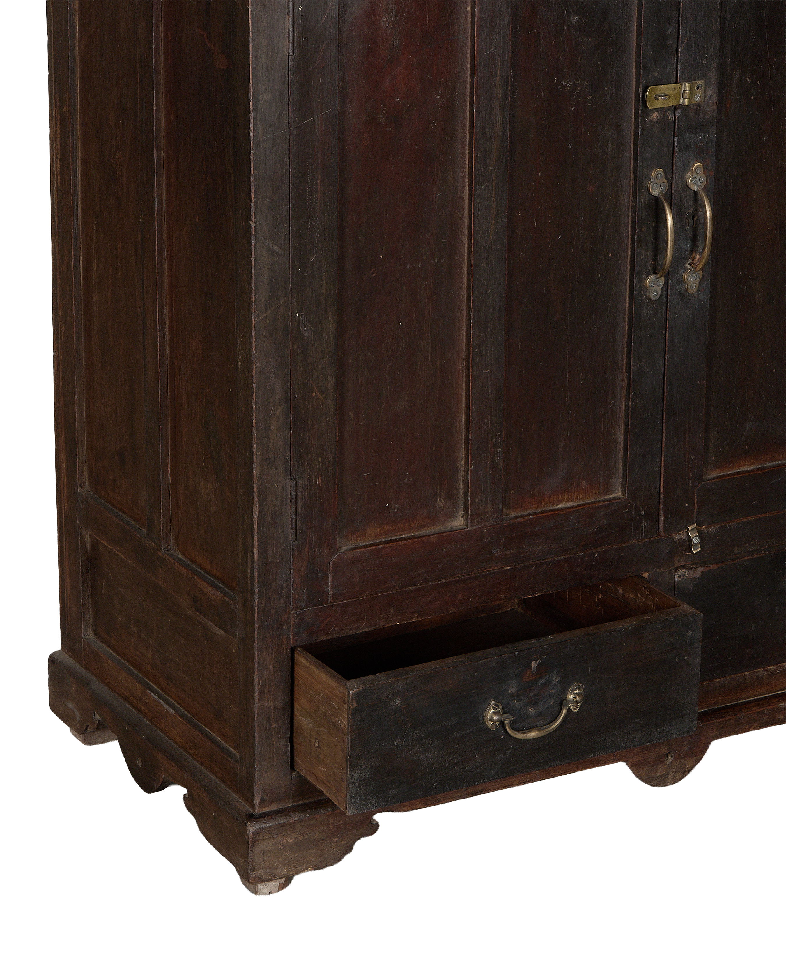 Wood Cabinet - Natural back view