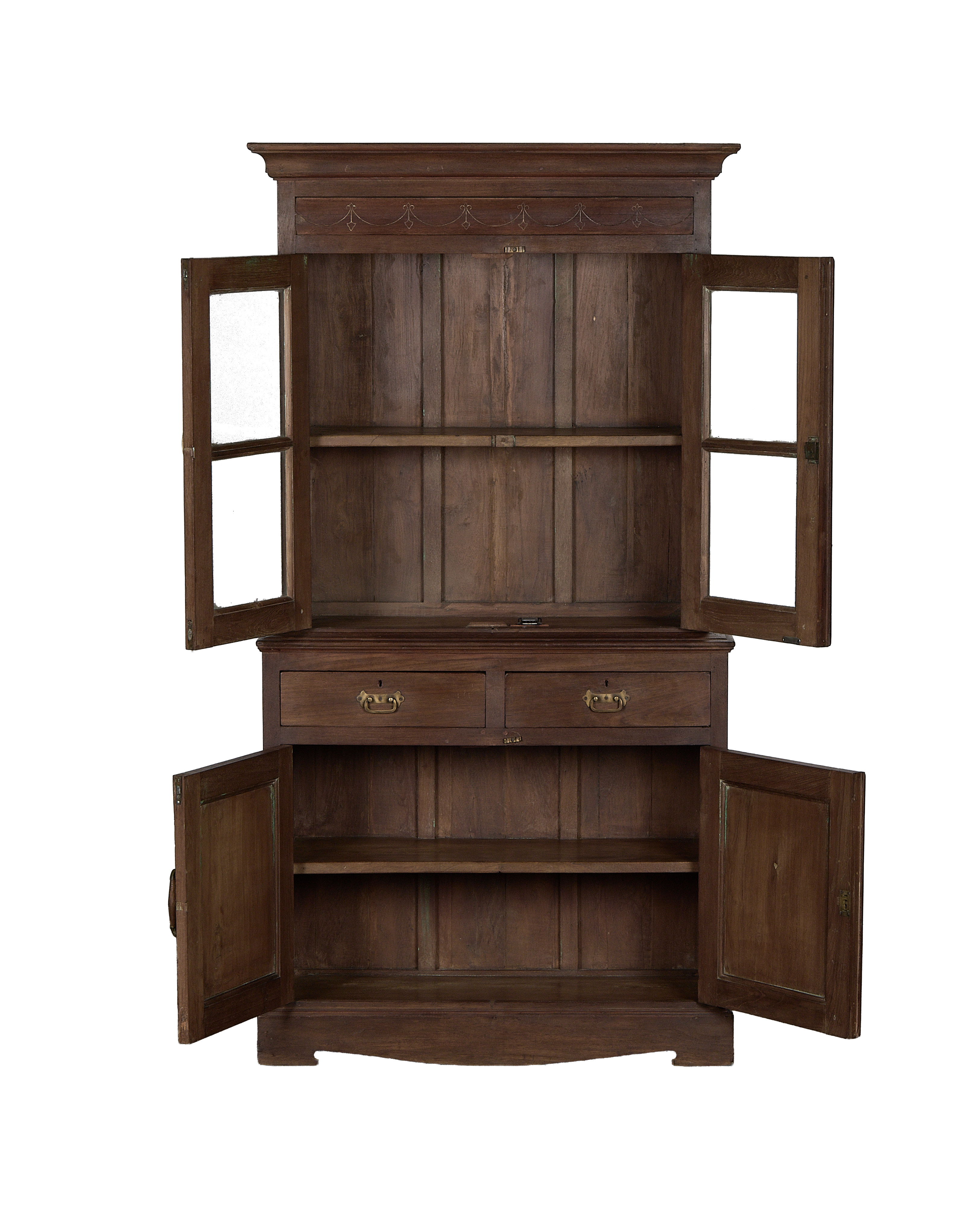 Wood Cabinet - Natural detail view