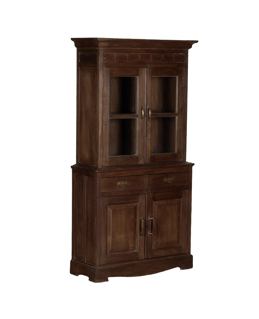 Wood Cabinet - Natural alternate angle