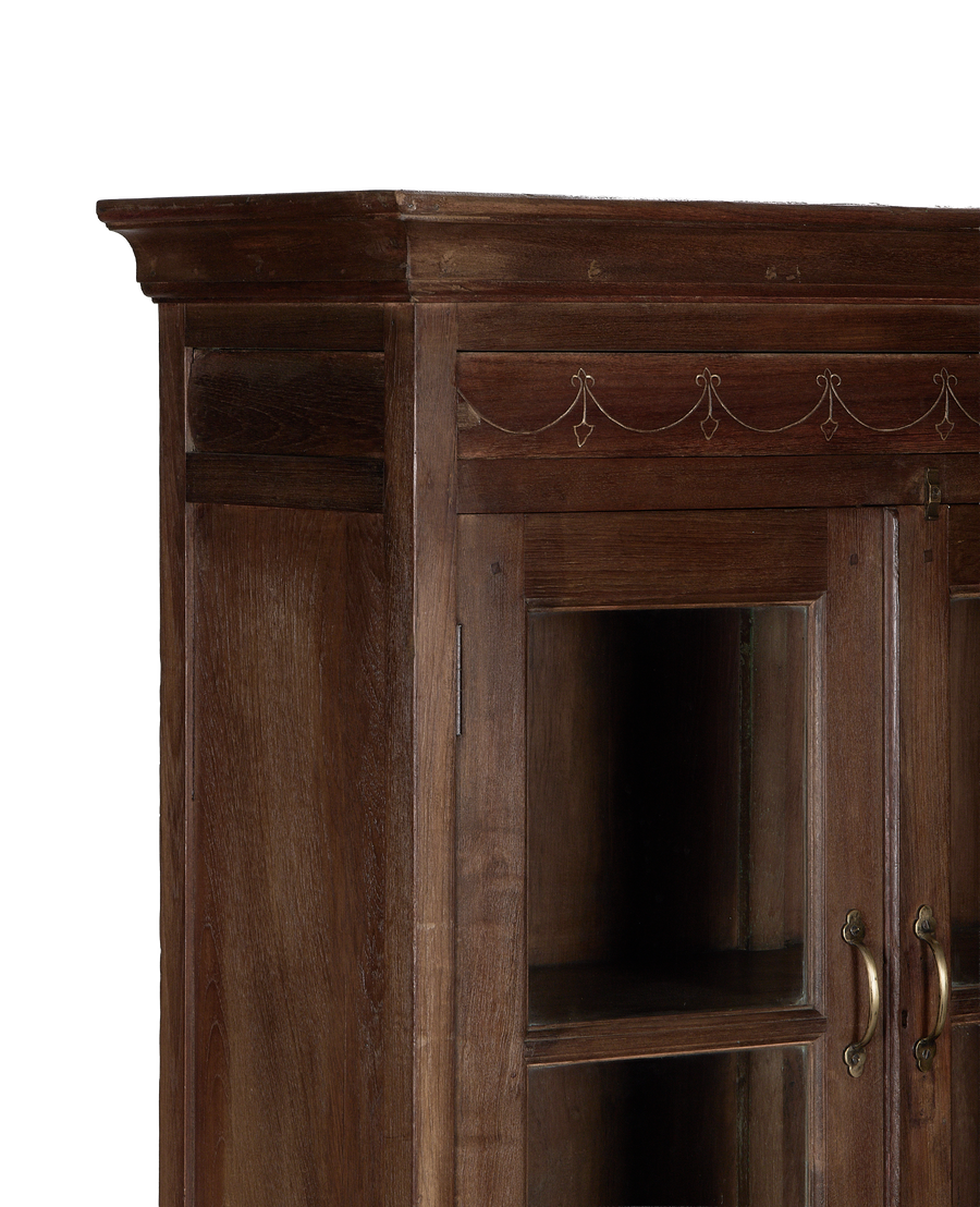Wood Cabinet - Natural close-up
