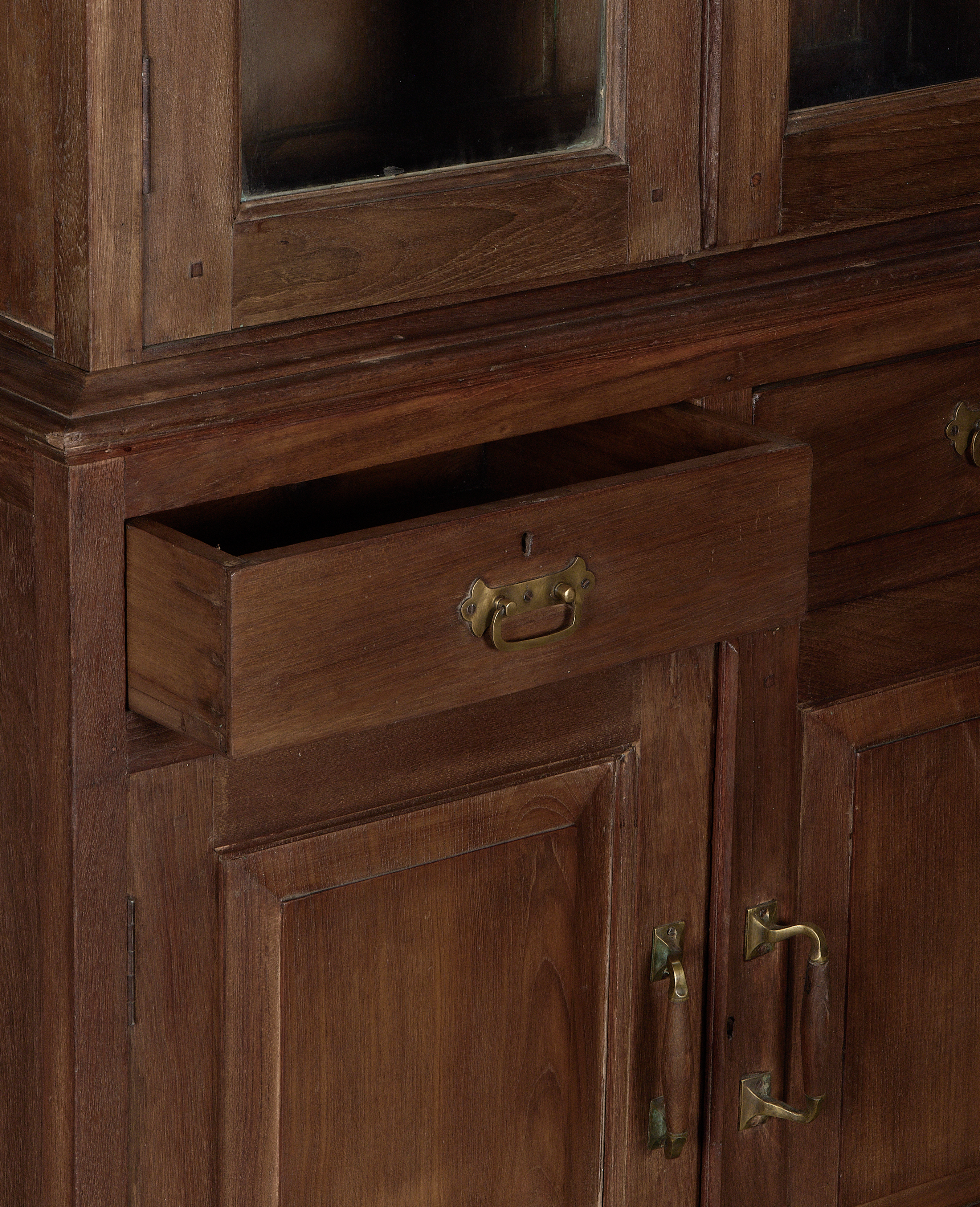 Wood Cabinet - Natural back view