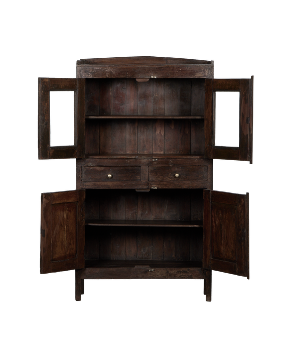 Wood Cabinet - Stained