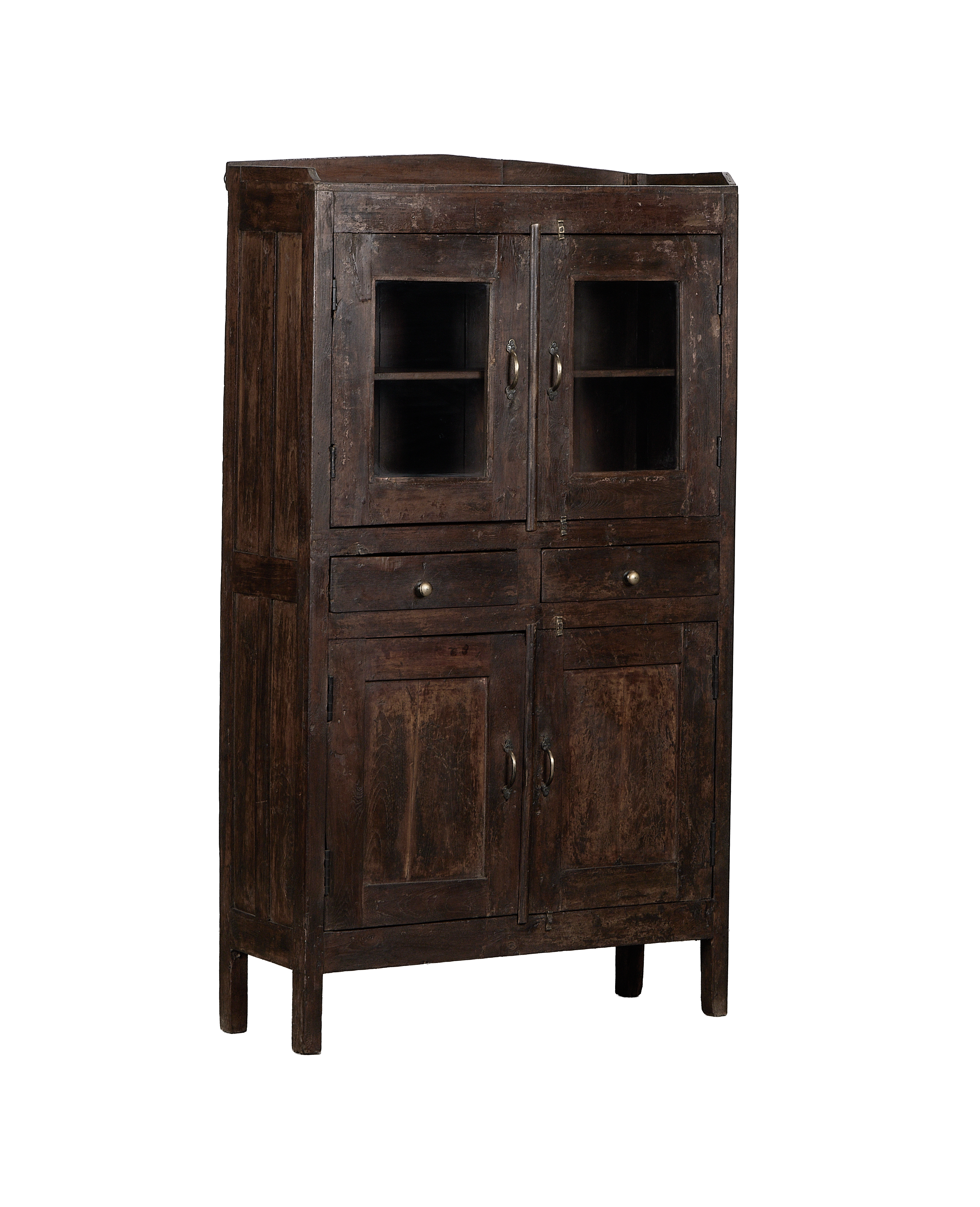 Wood Cabinet - Stained alternate angle