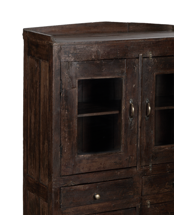 Wood Cabinet - Stained