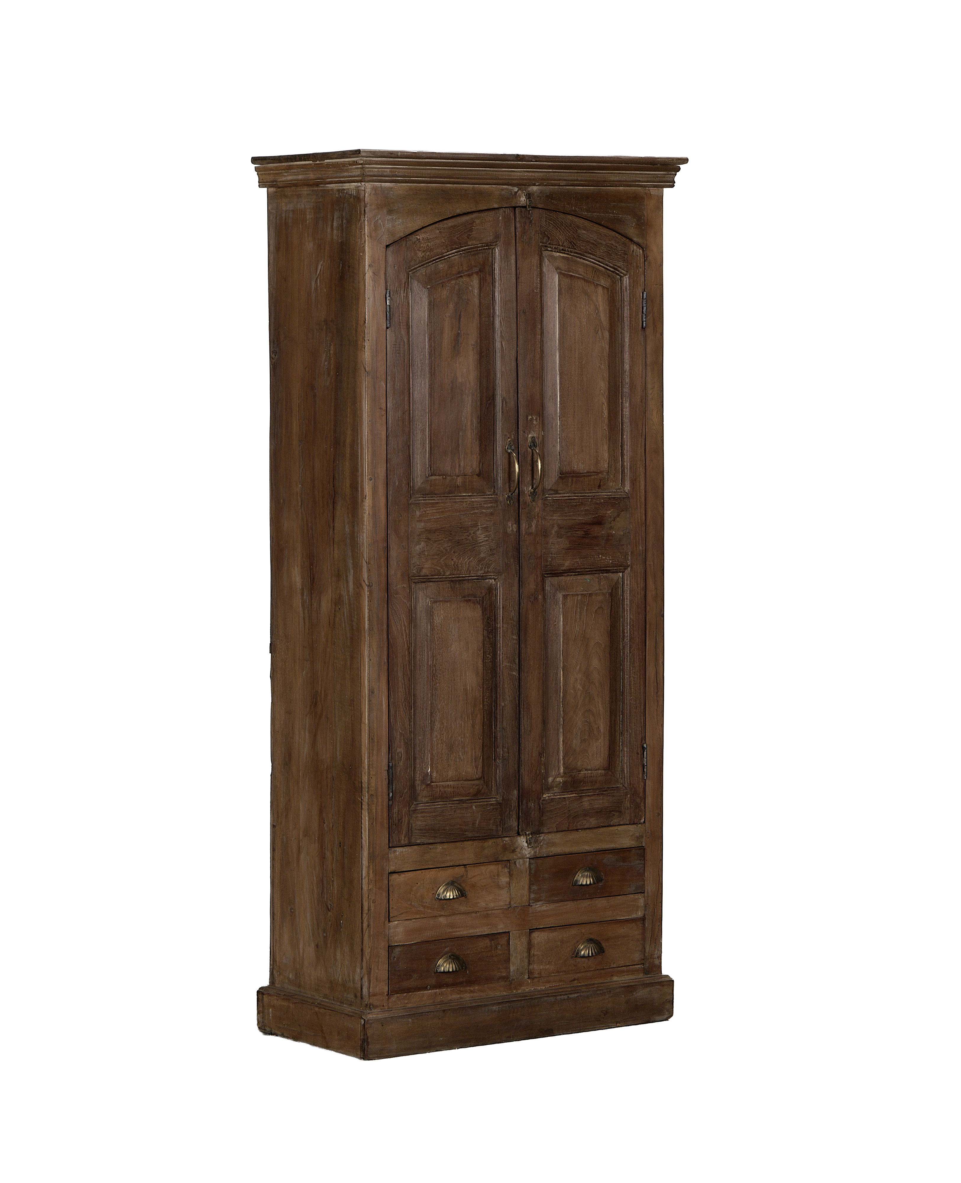 Wood Cabinet - Natural alternate angle