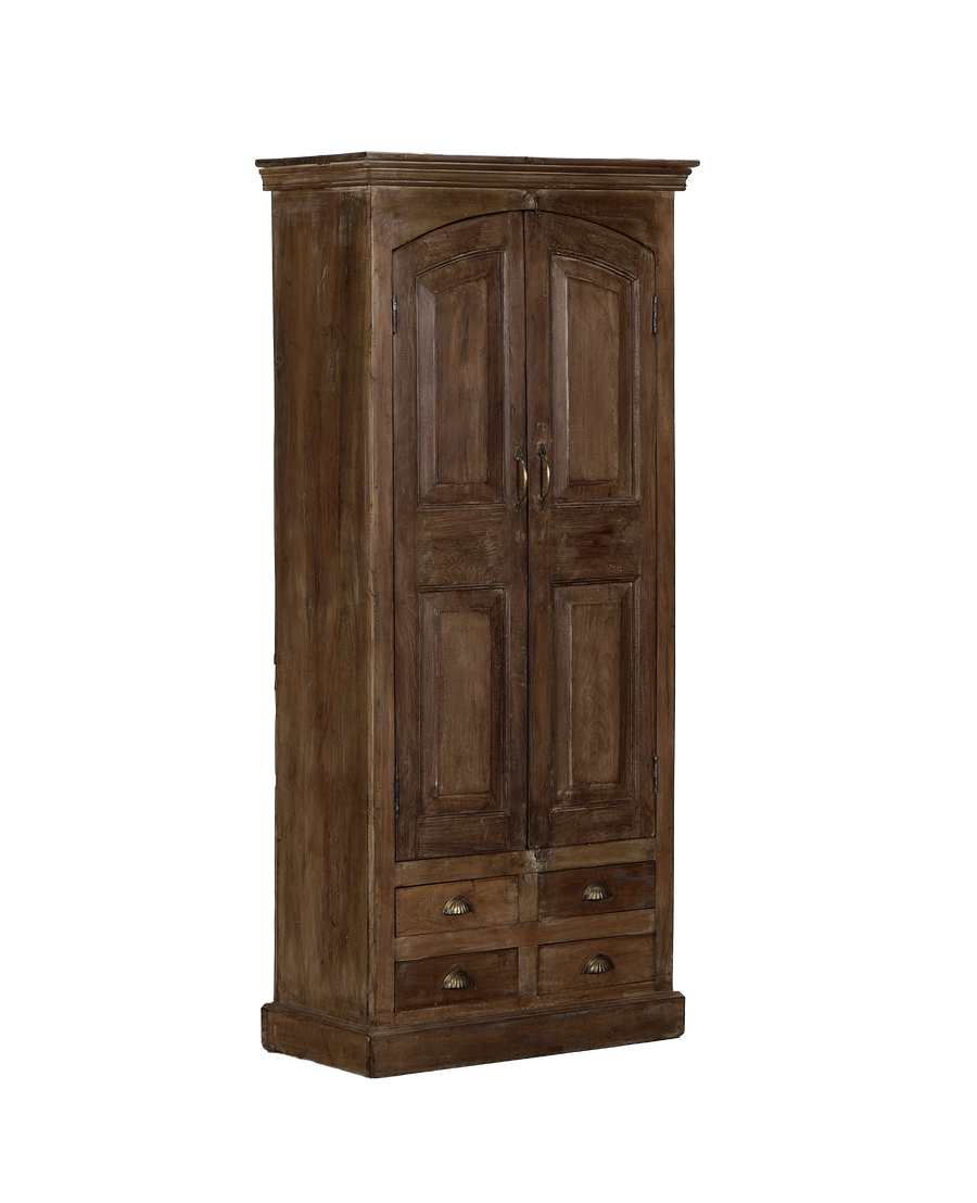 Wood Cabinet - Natural alternate angle