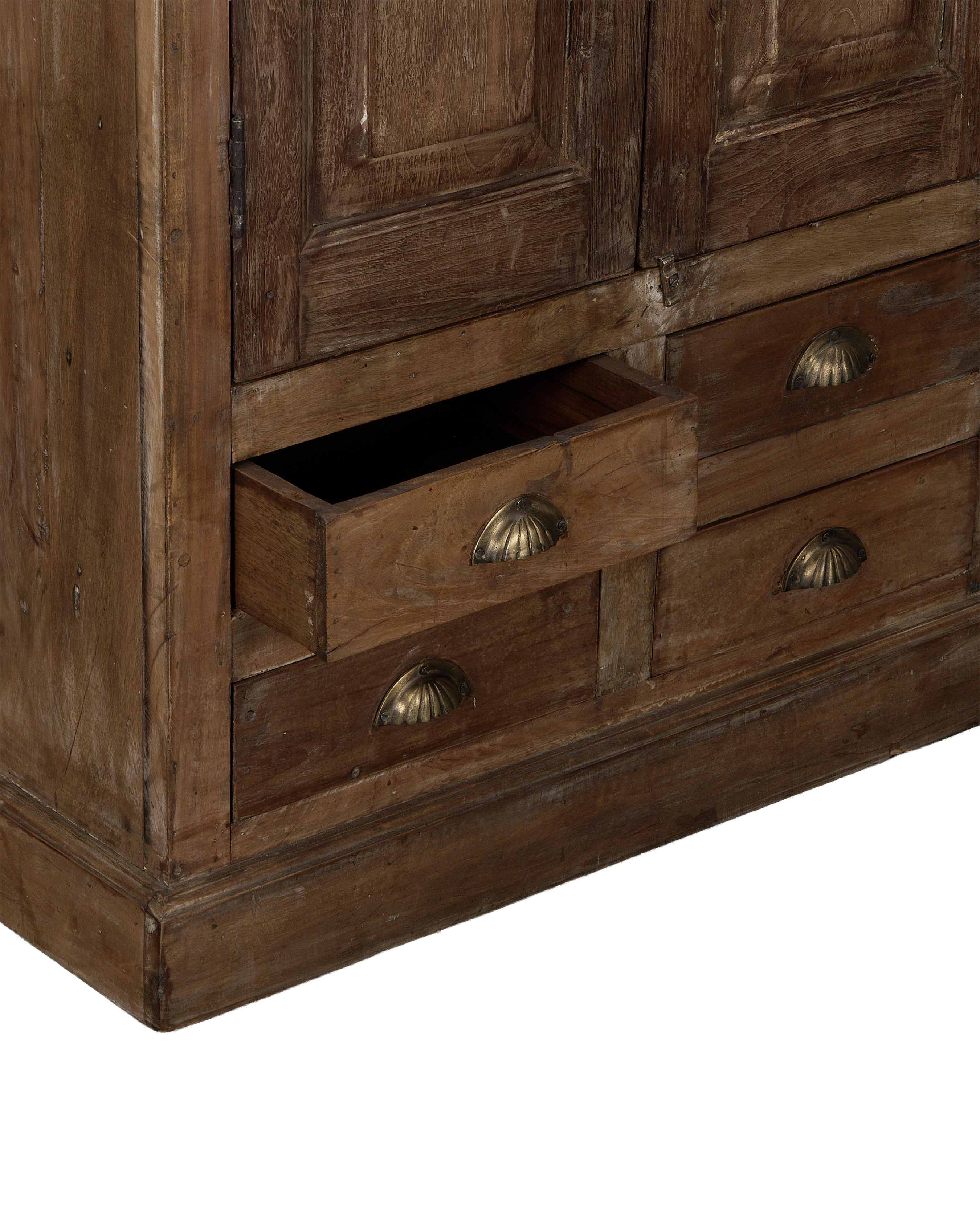 Wood Cabinet - Natural back view