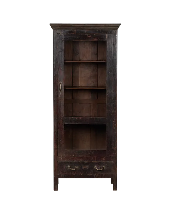 Wood Cabinet - Stained
