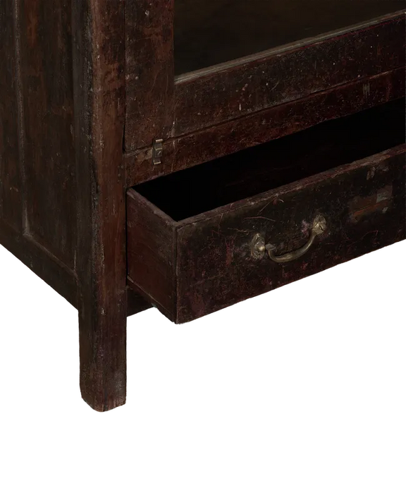 Wood Cabinet - Stained
