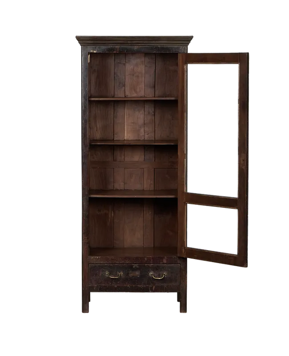 Wood Cabinet - Stained