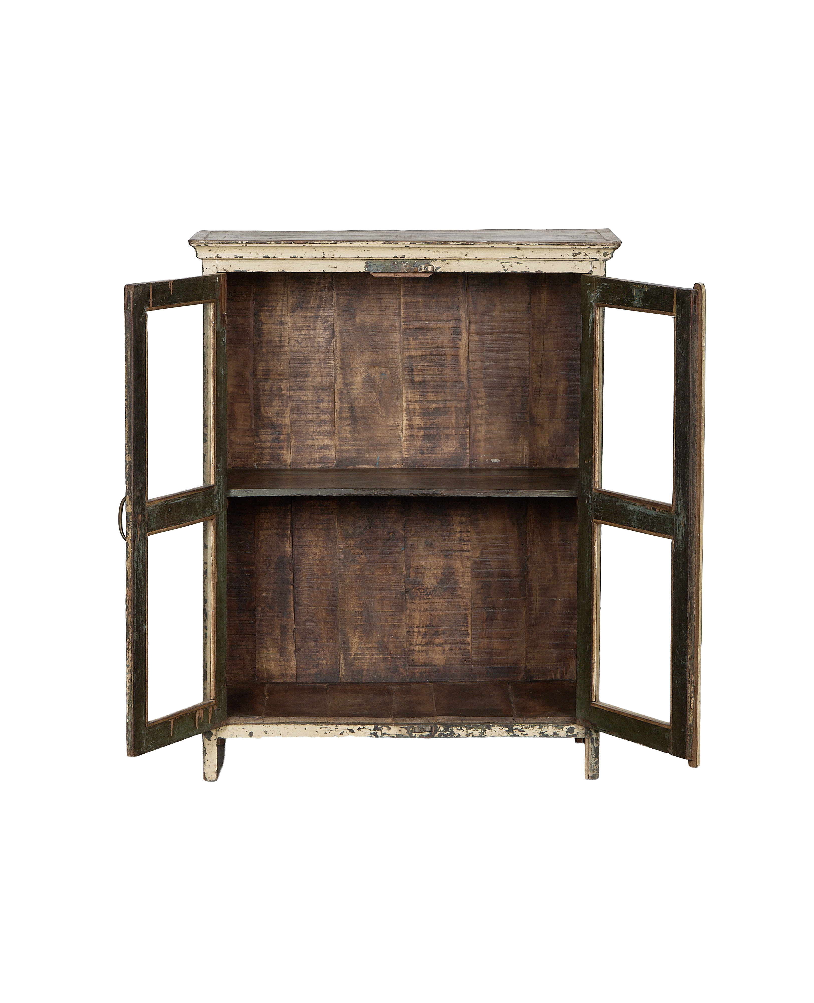 Wood Cabinet - Painted detail view