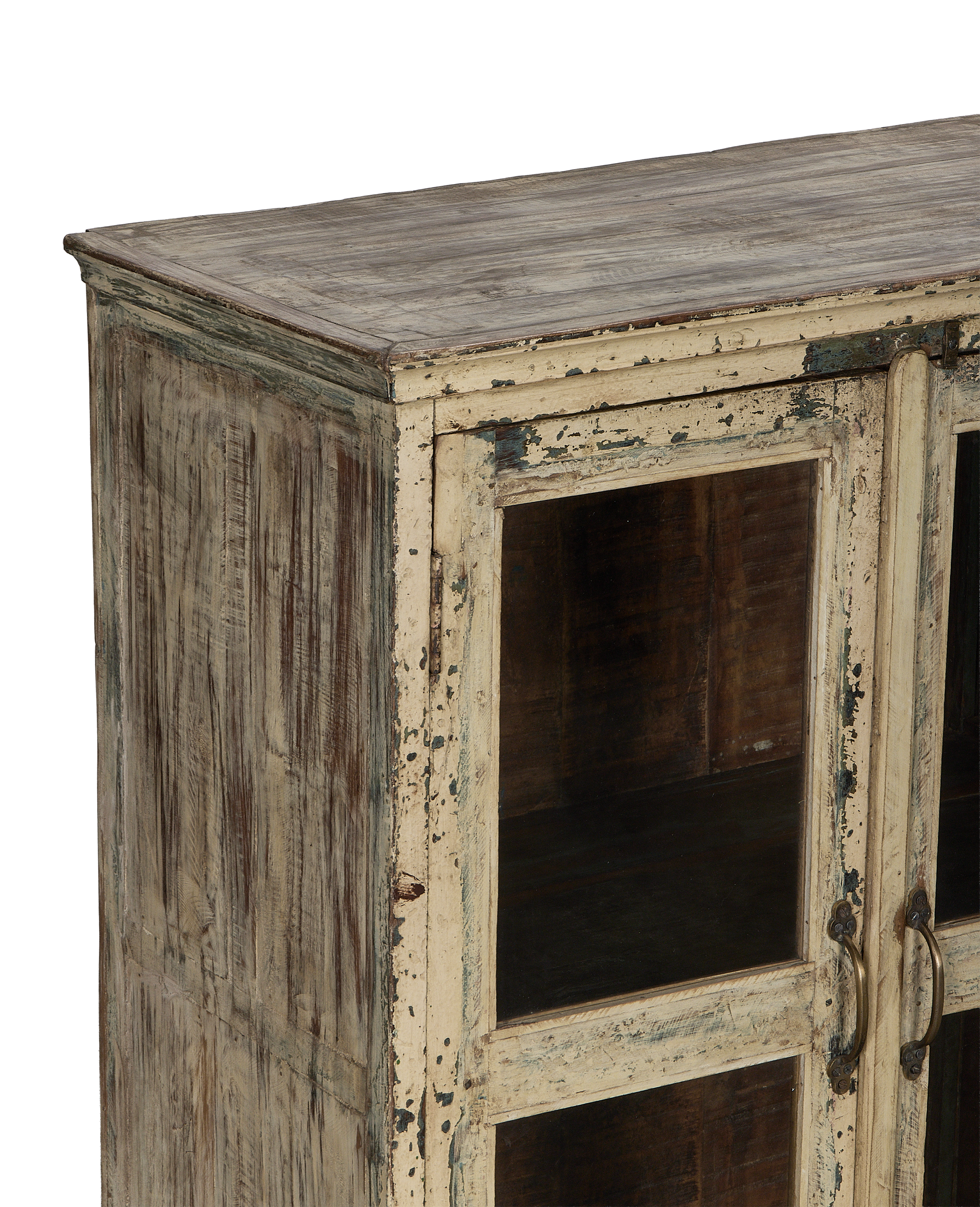 Wood Cabinet - Painted close-up