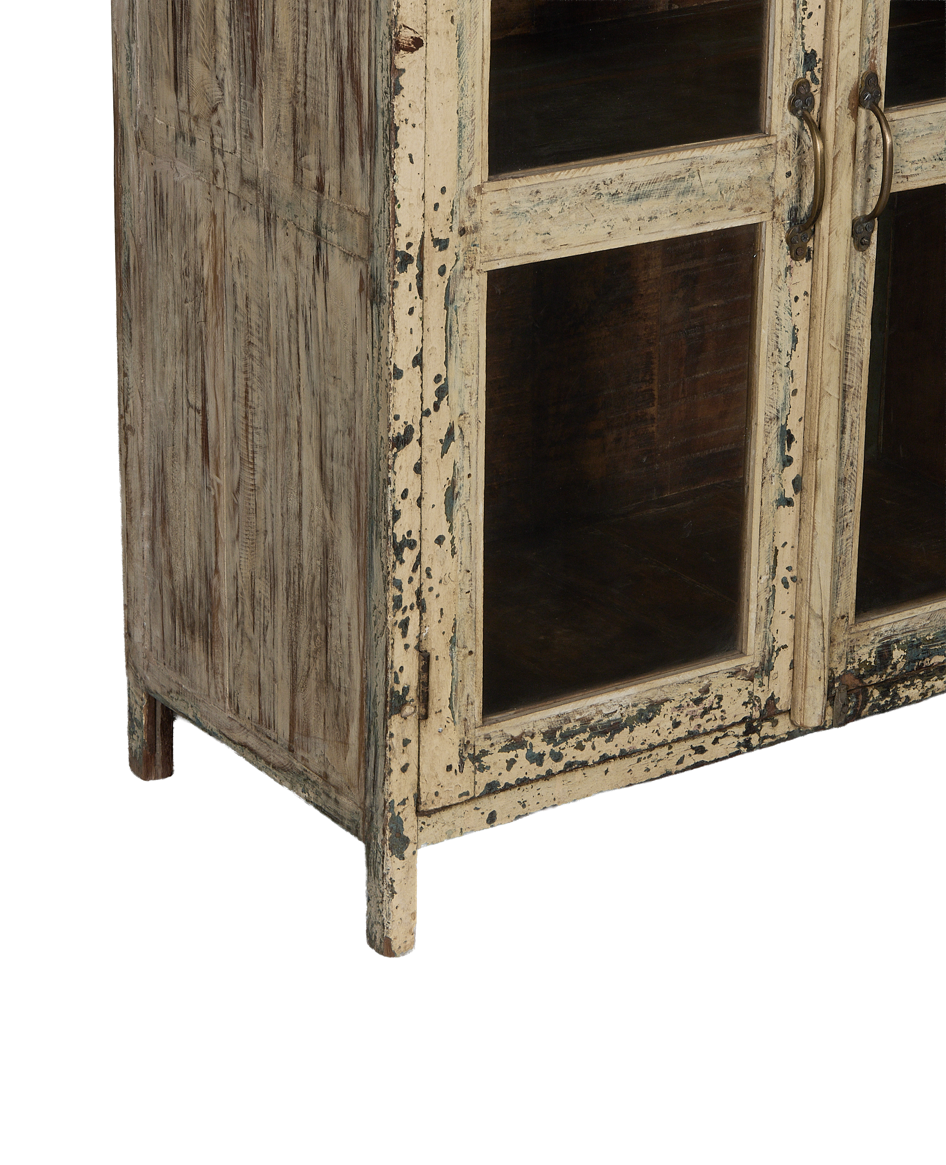 Wood Cabinet - Painted side view