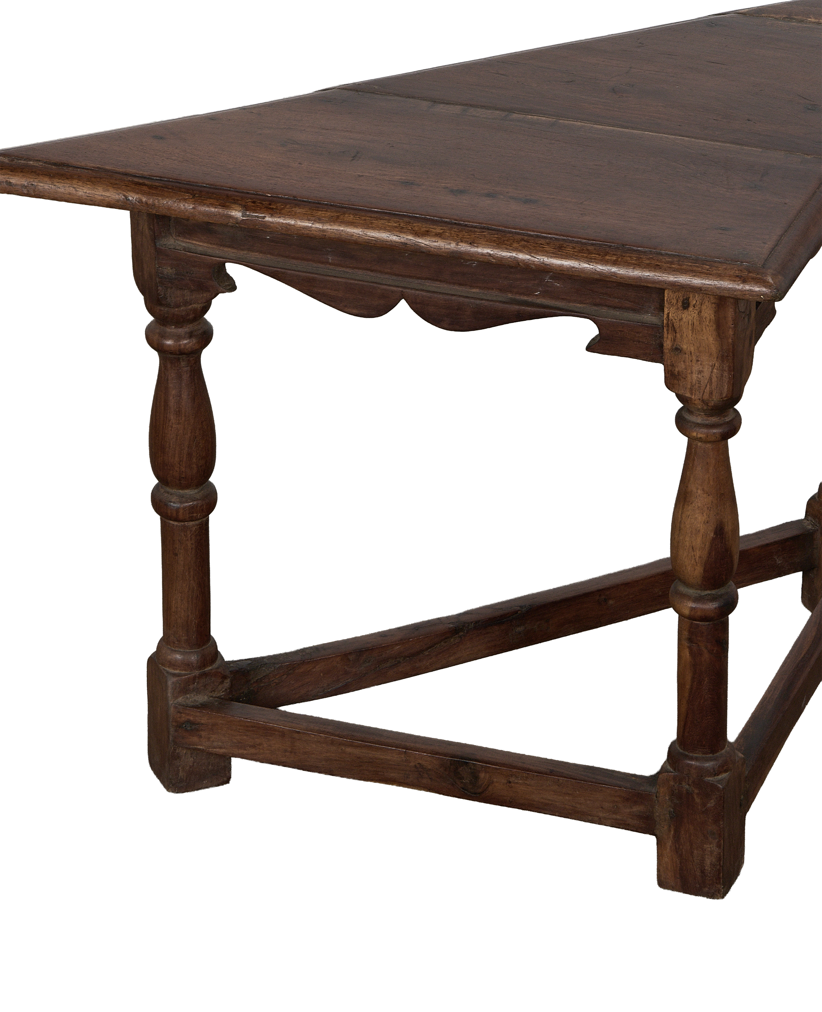 Wood Side Table - Natural close-up