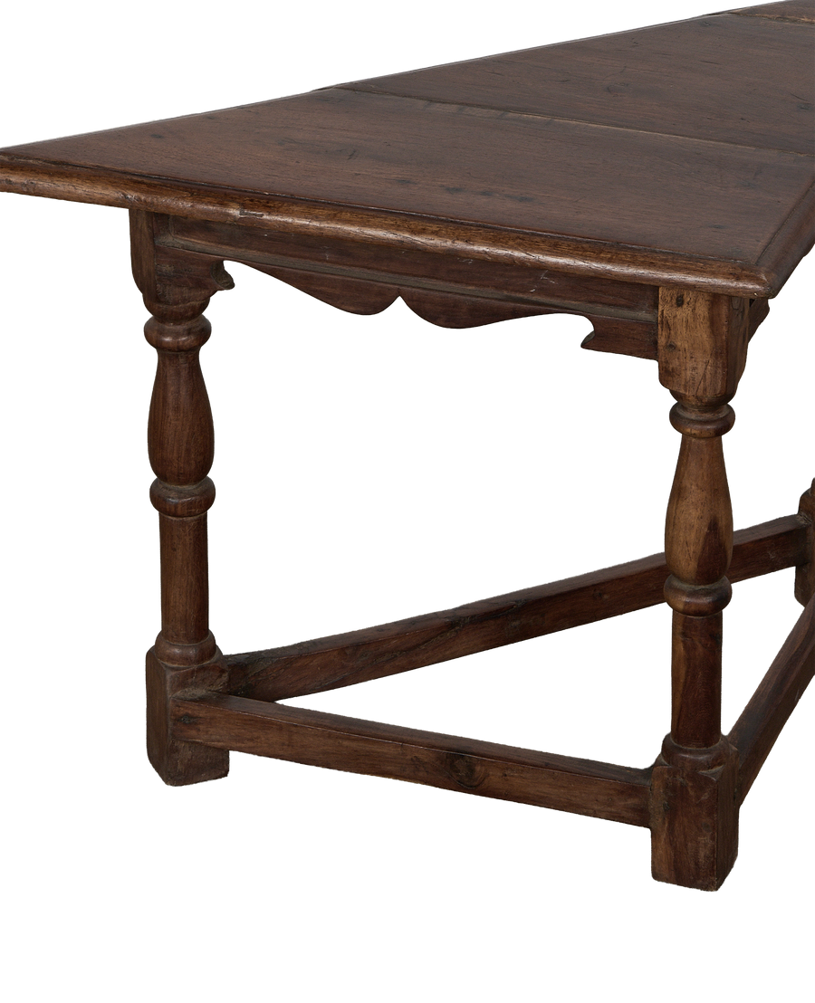 Wood Side Table - Natural close-up