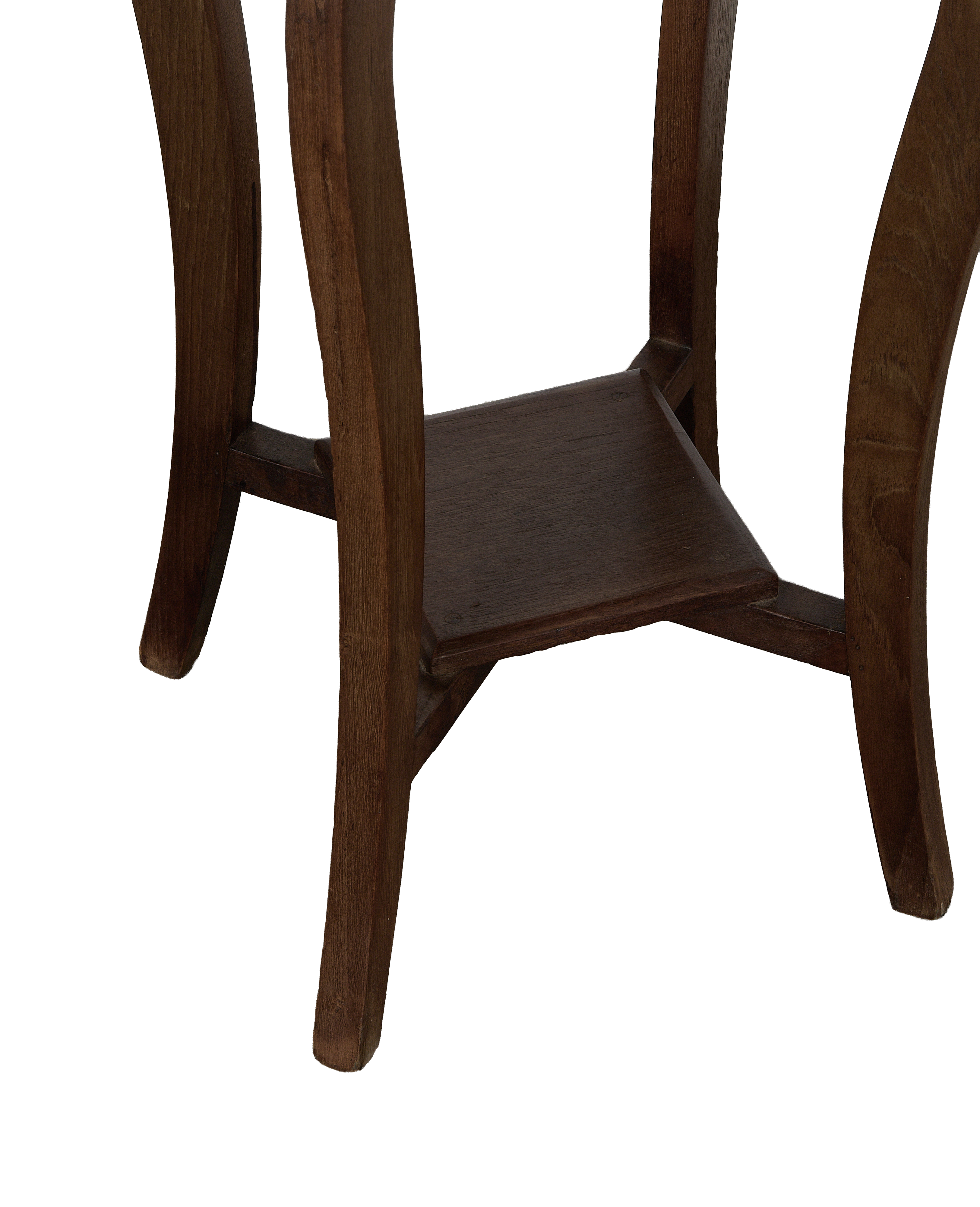 Wood Side Table - Natural close-up