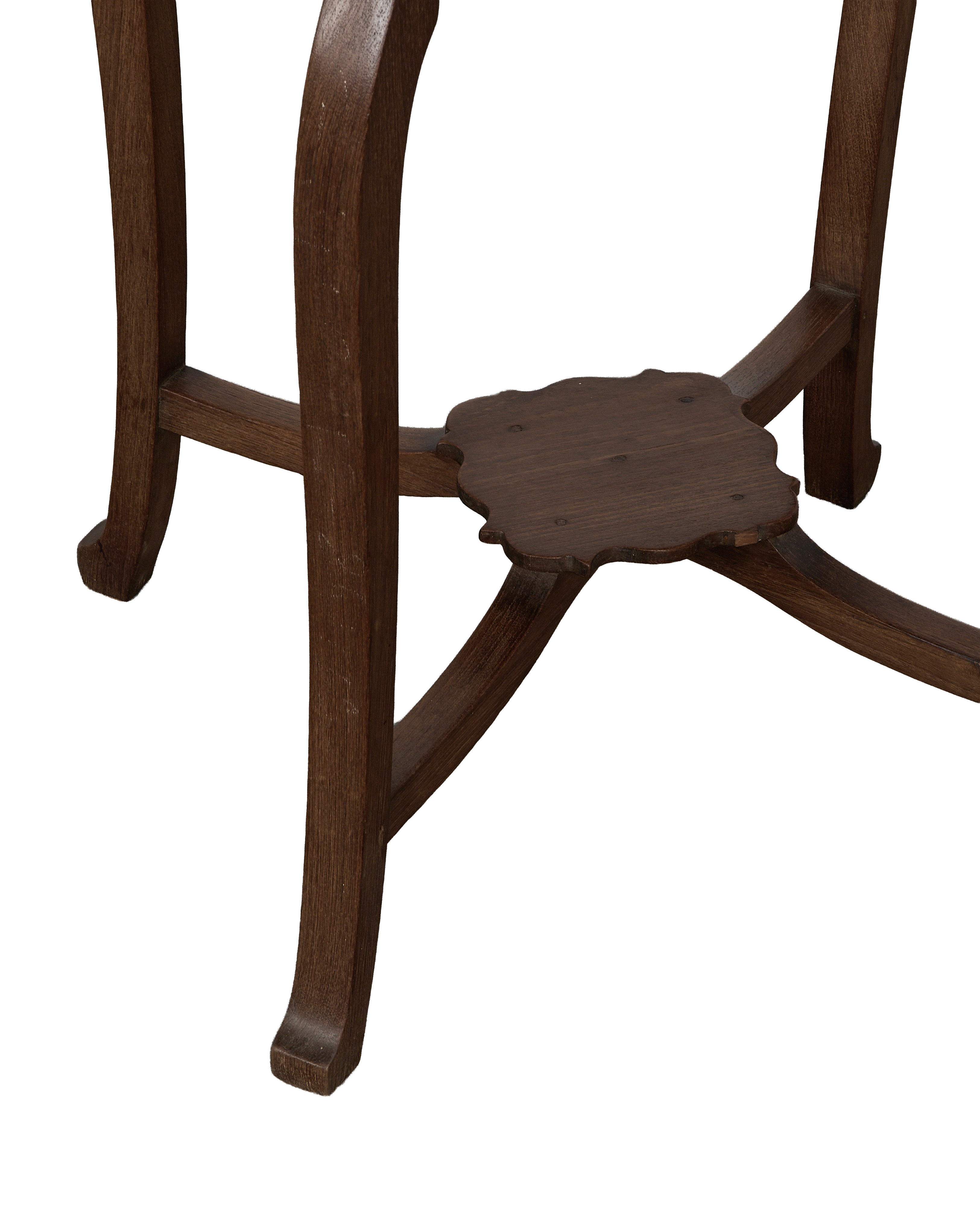 Wood Side Table - Natural alternate angle