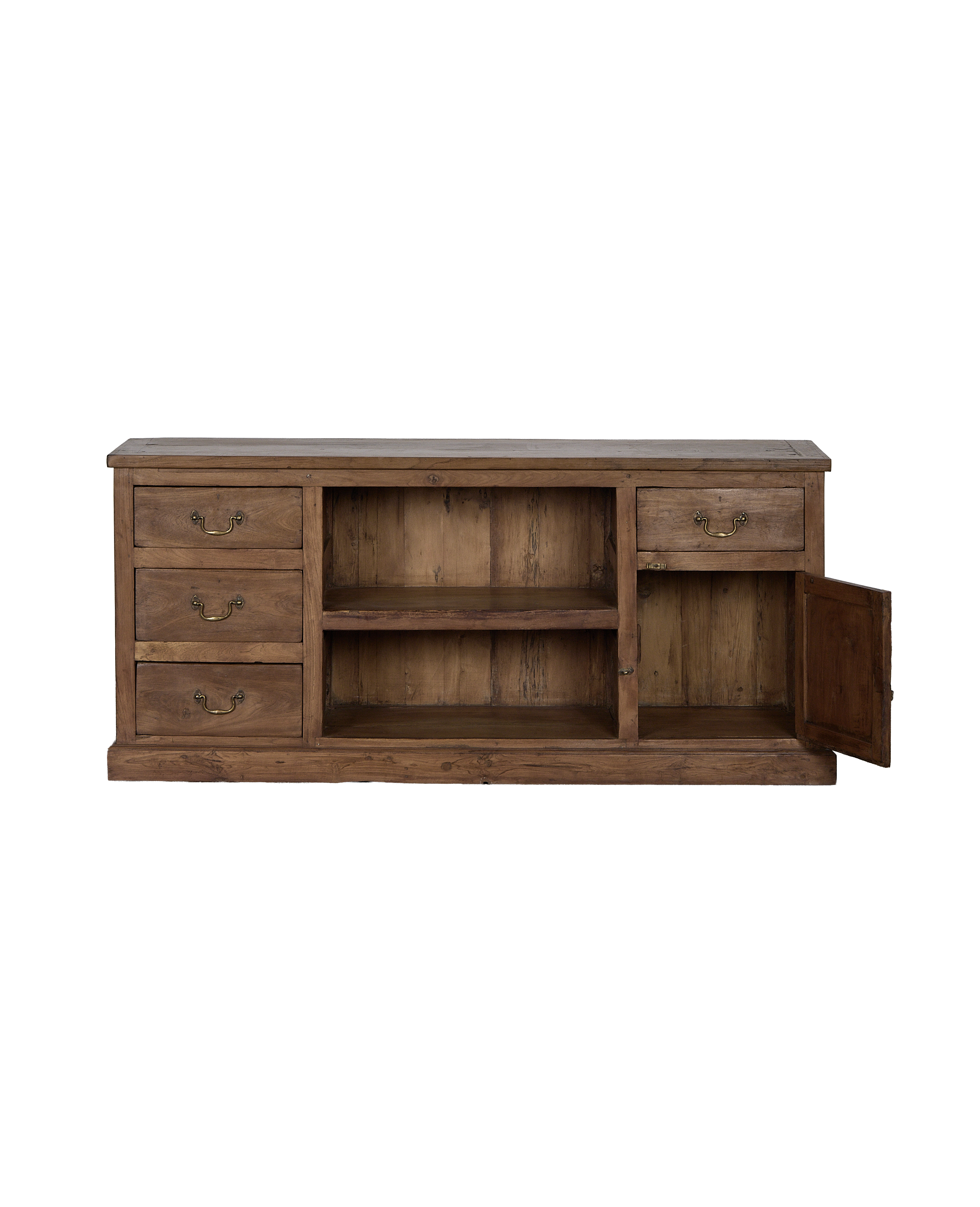 Wood Sideboard - Natural detail view