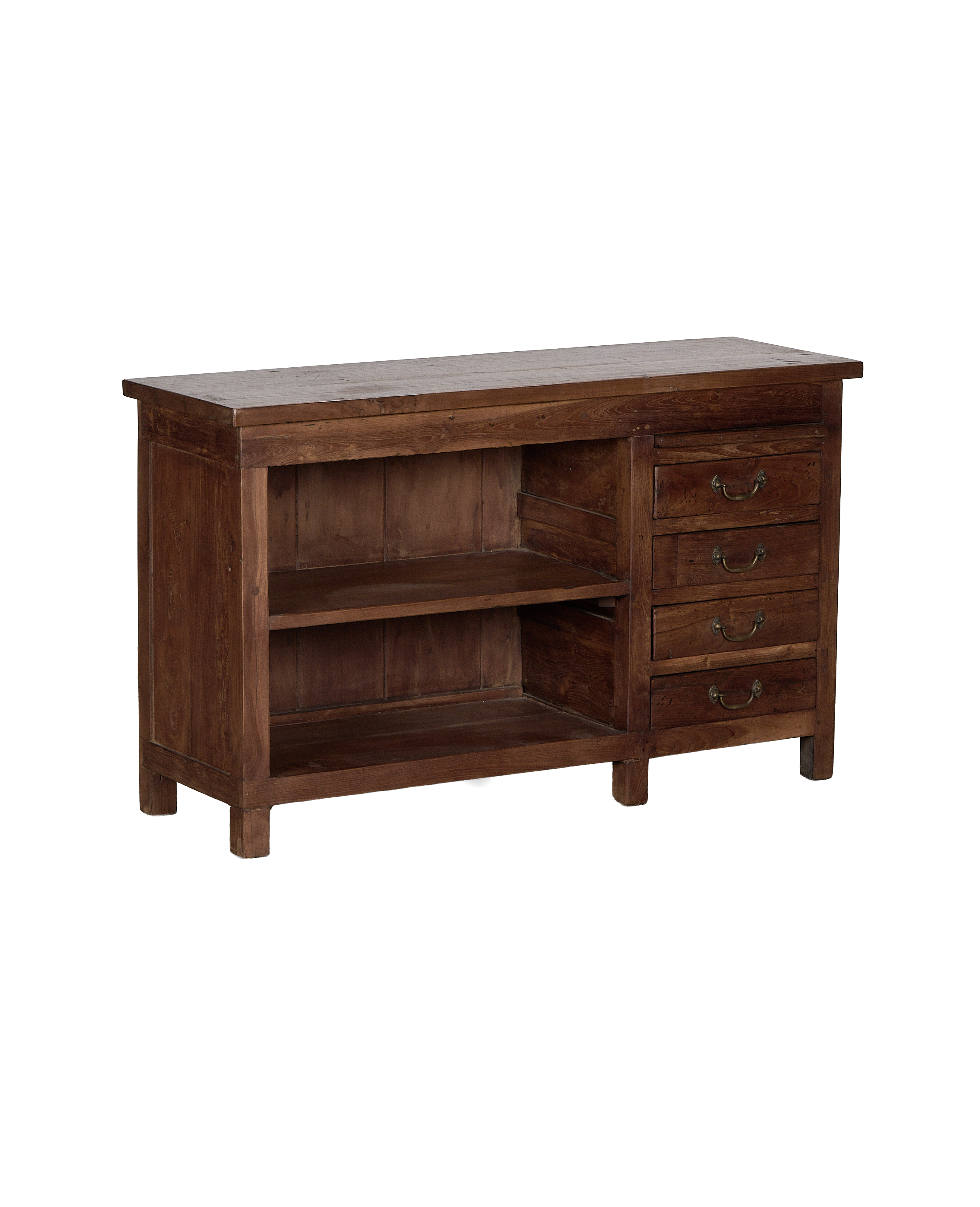 Wood Sideboard - Natural detail view