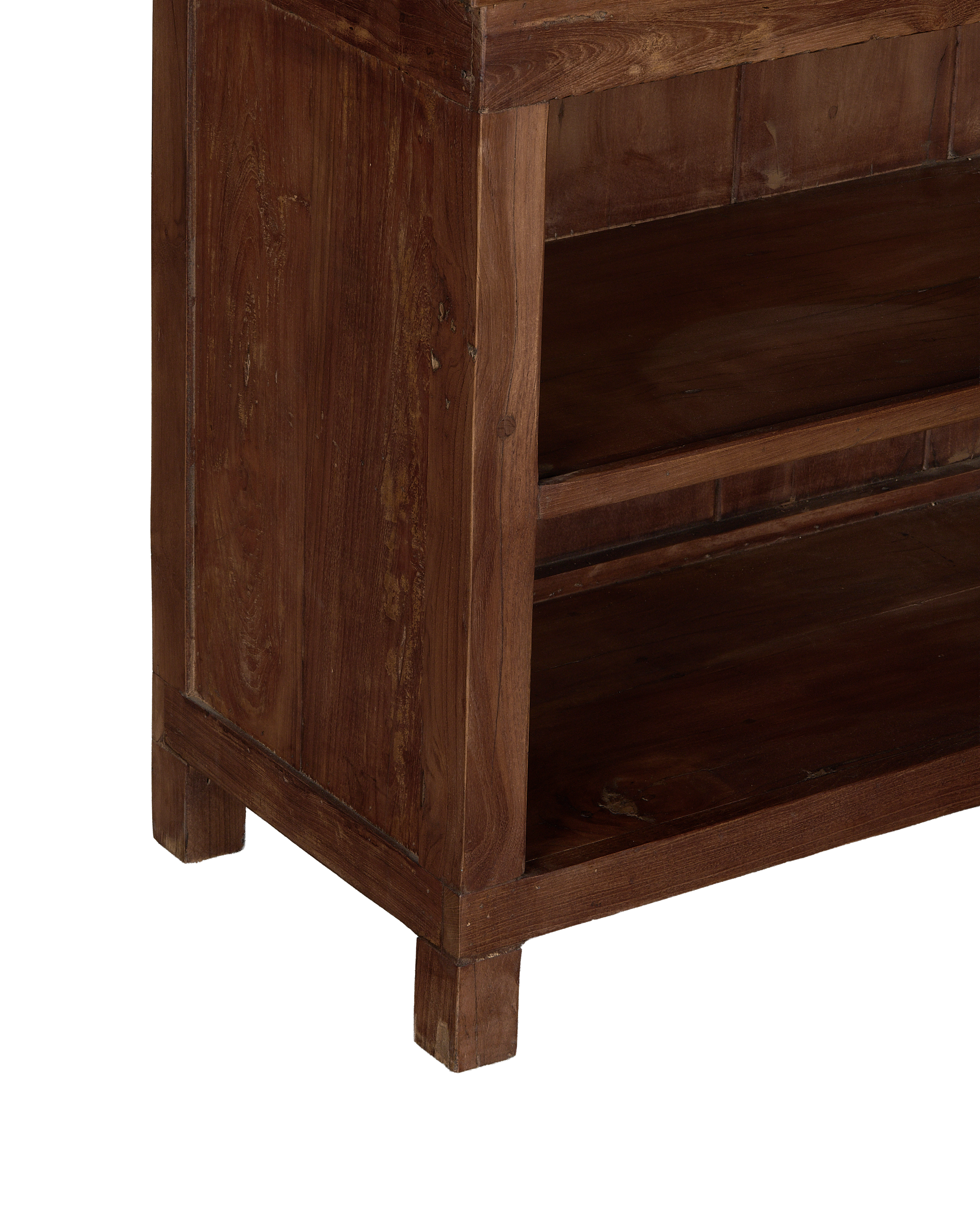 Wood Sideboard - Natural side view