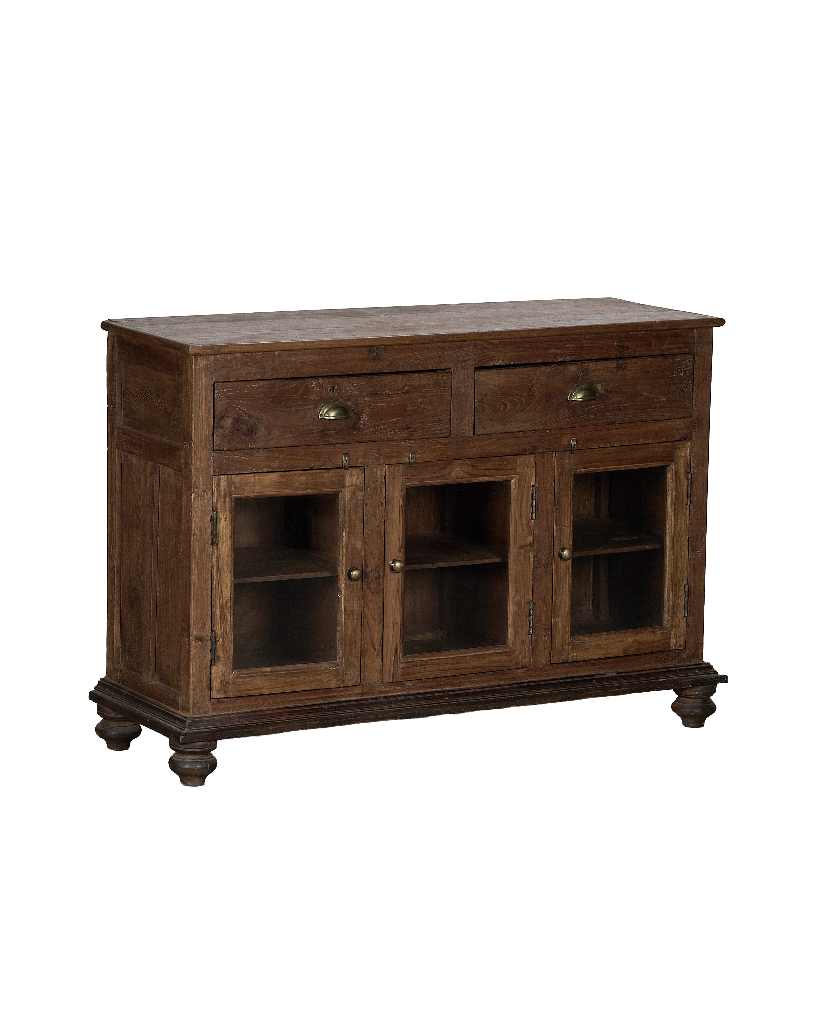 Wood Cabinet - Natural alternate angle