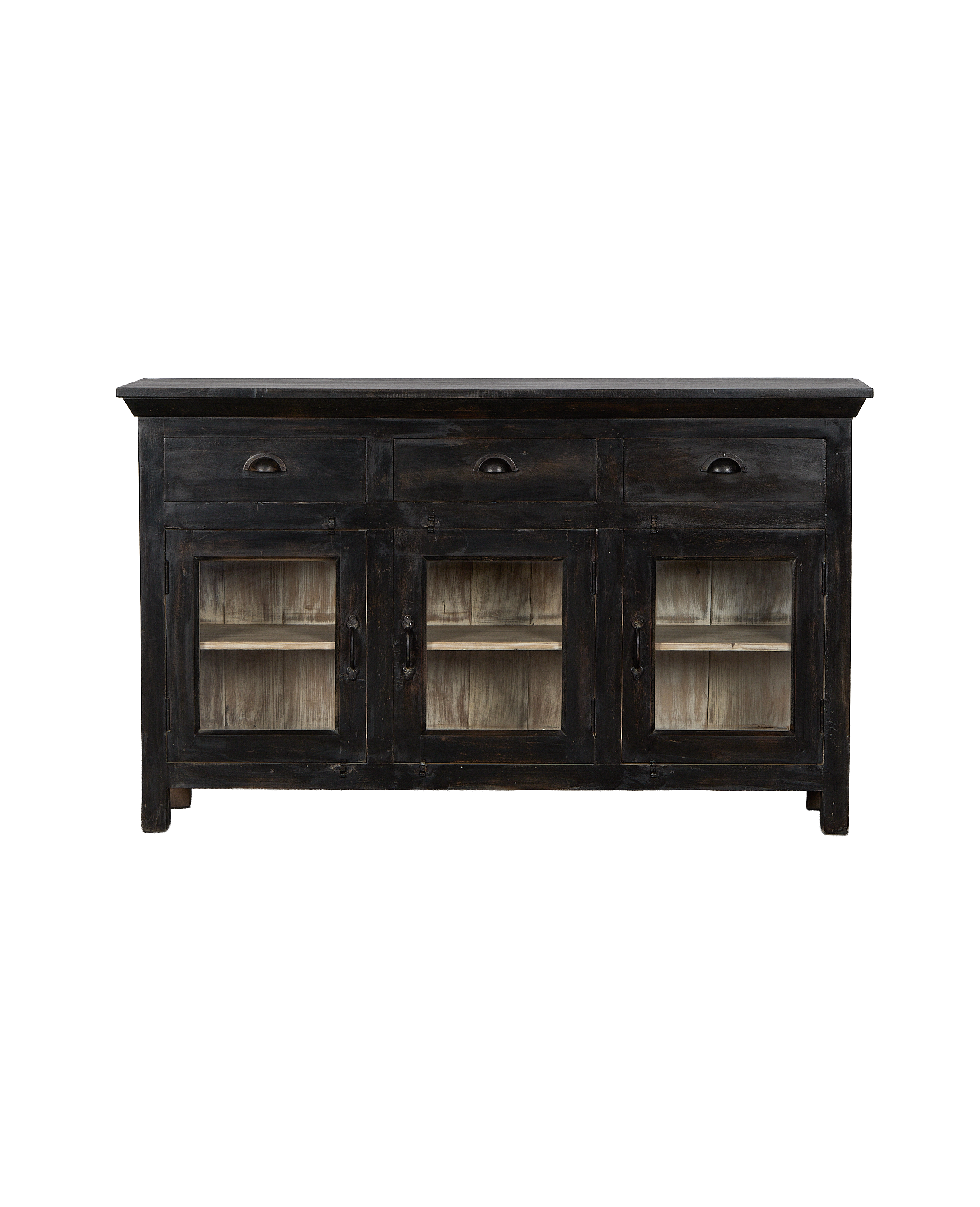 Chandler Sideboard: solid wood sideboard, designed by Olive Ateliers