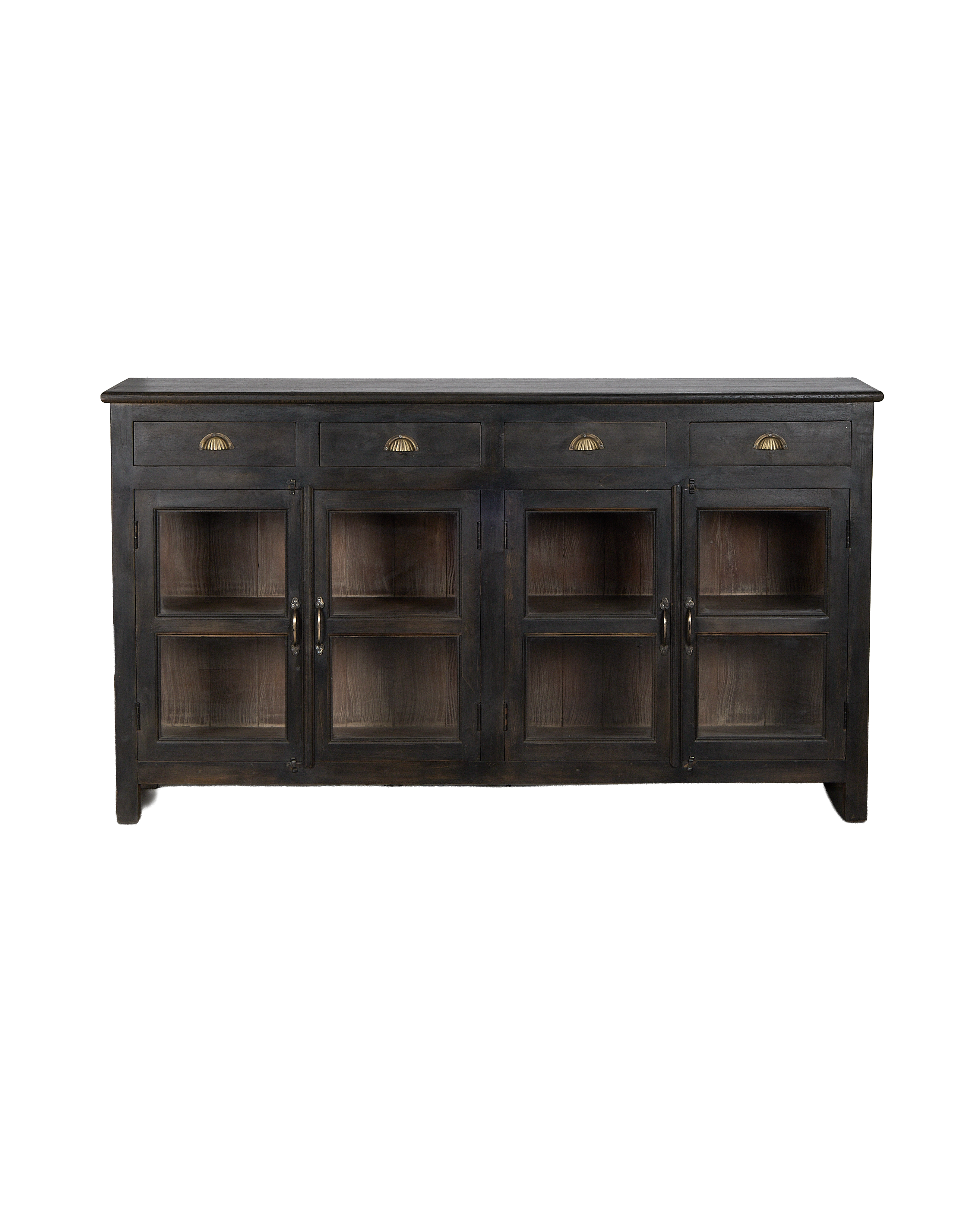 Mercer Sideboard, Stained: solid wood sideboard, designed by Olive Ateliers