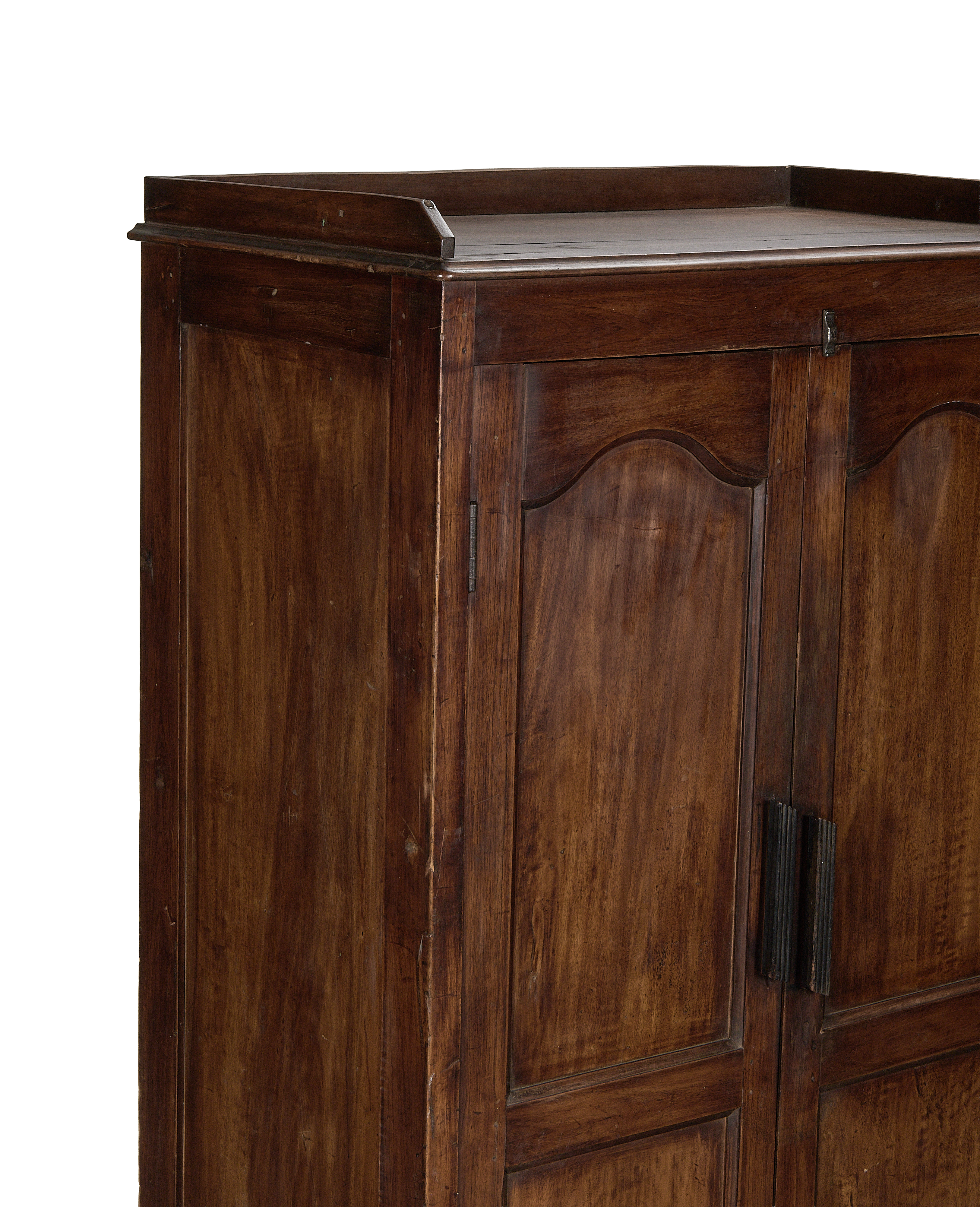 Wood Cabinet - Natural side view