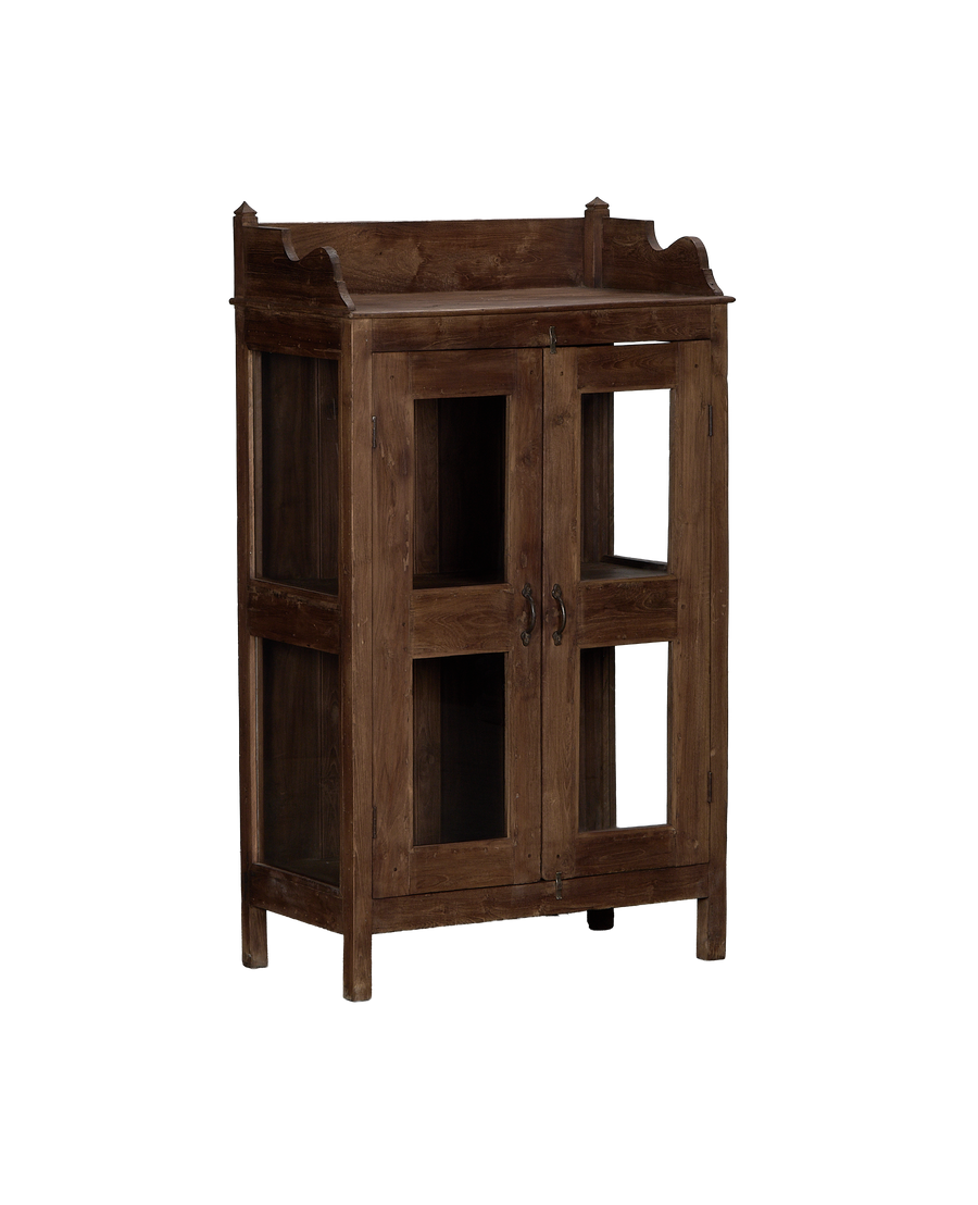 Wood Cabinet - Natural alternate angle