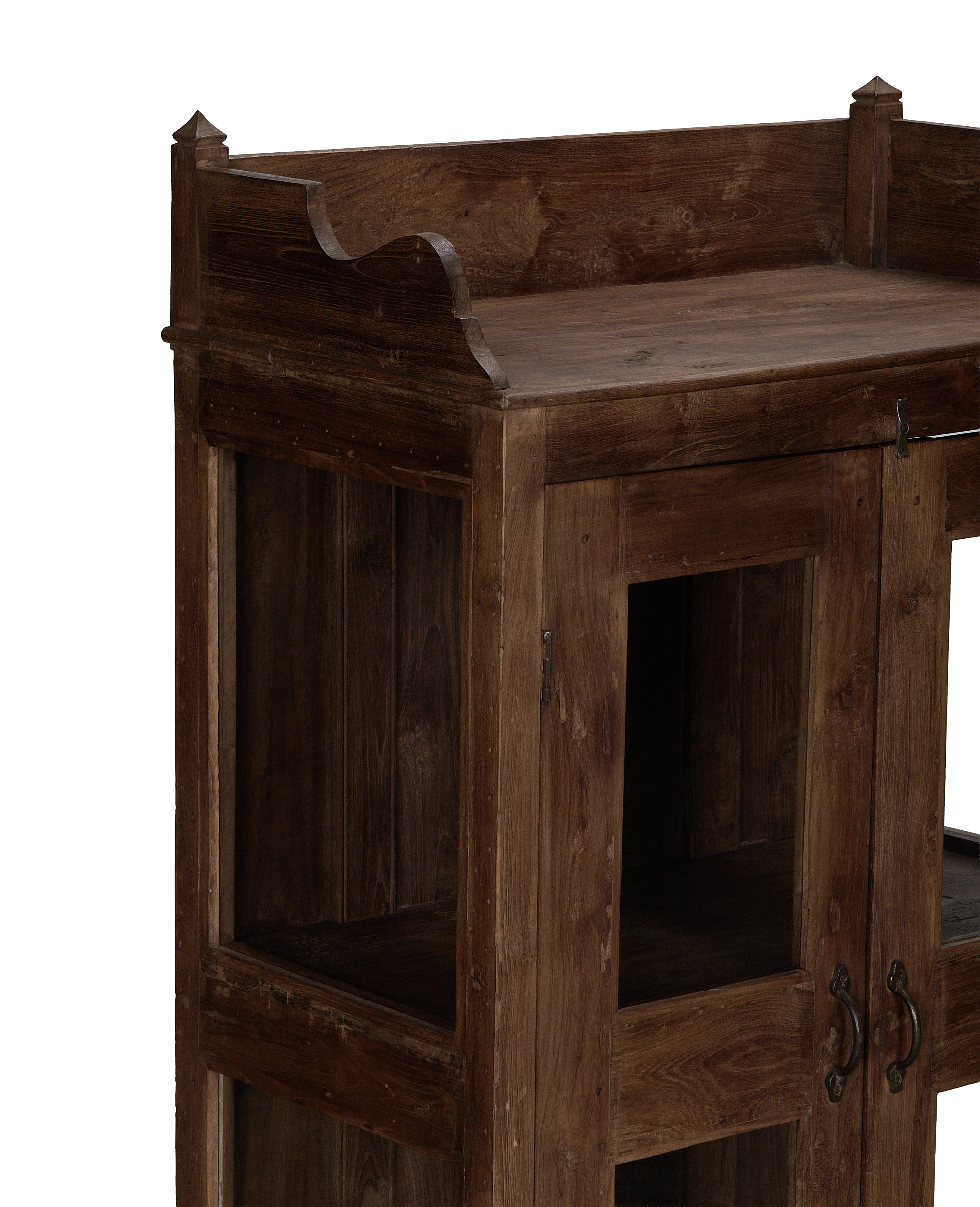 Wood Cabinet - Natural close-up