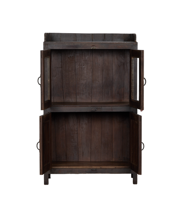 Wood Cabinet - Stained