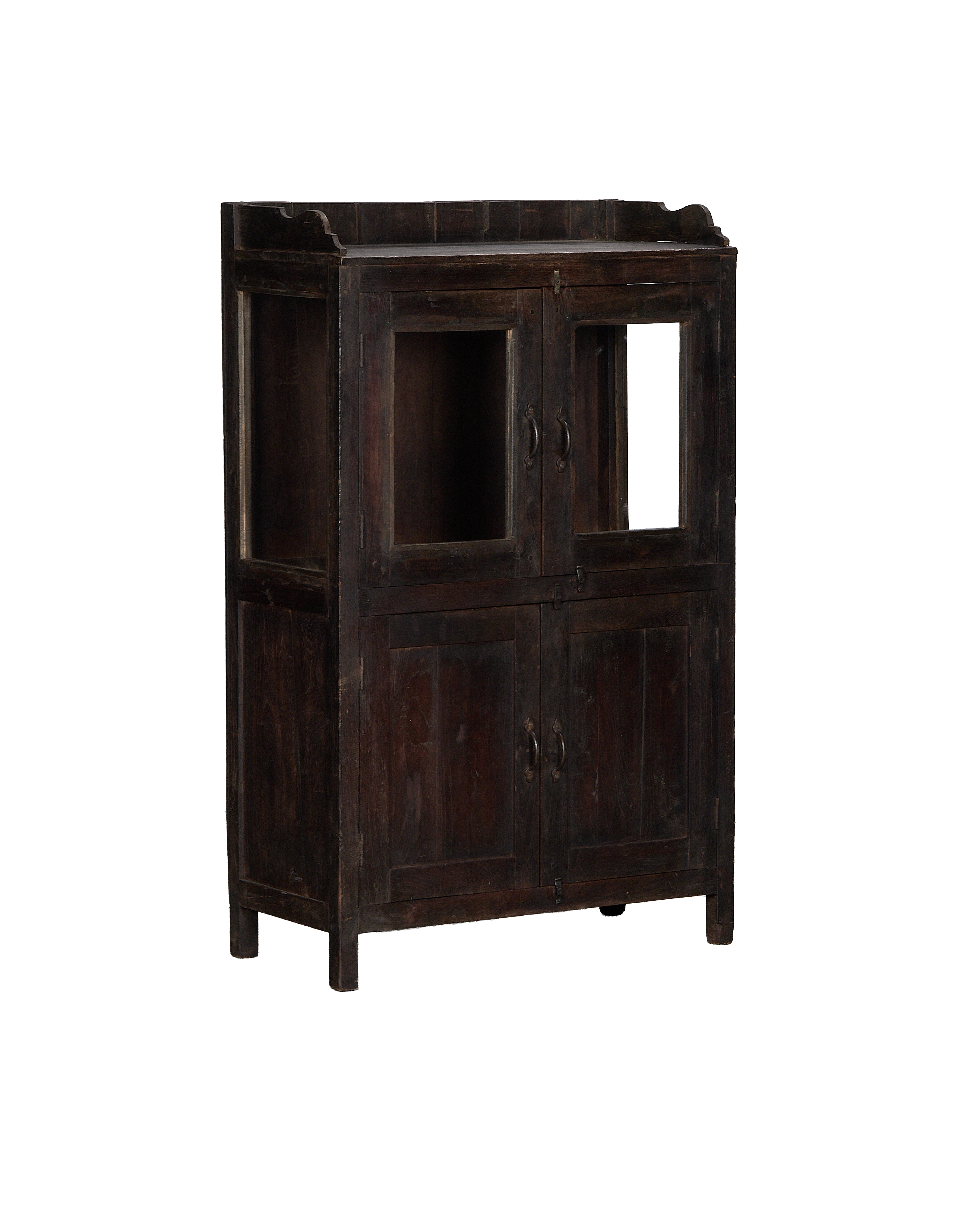 Wood Cabinet - Stained alternate angle