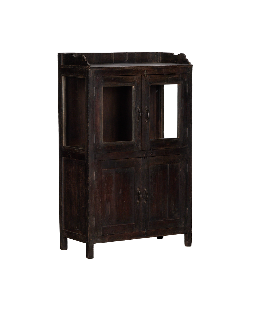 Wood Cabinet - Stained alternate angle