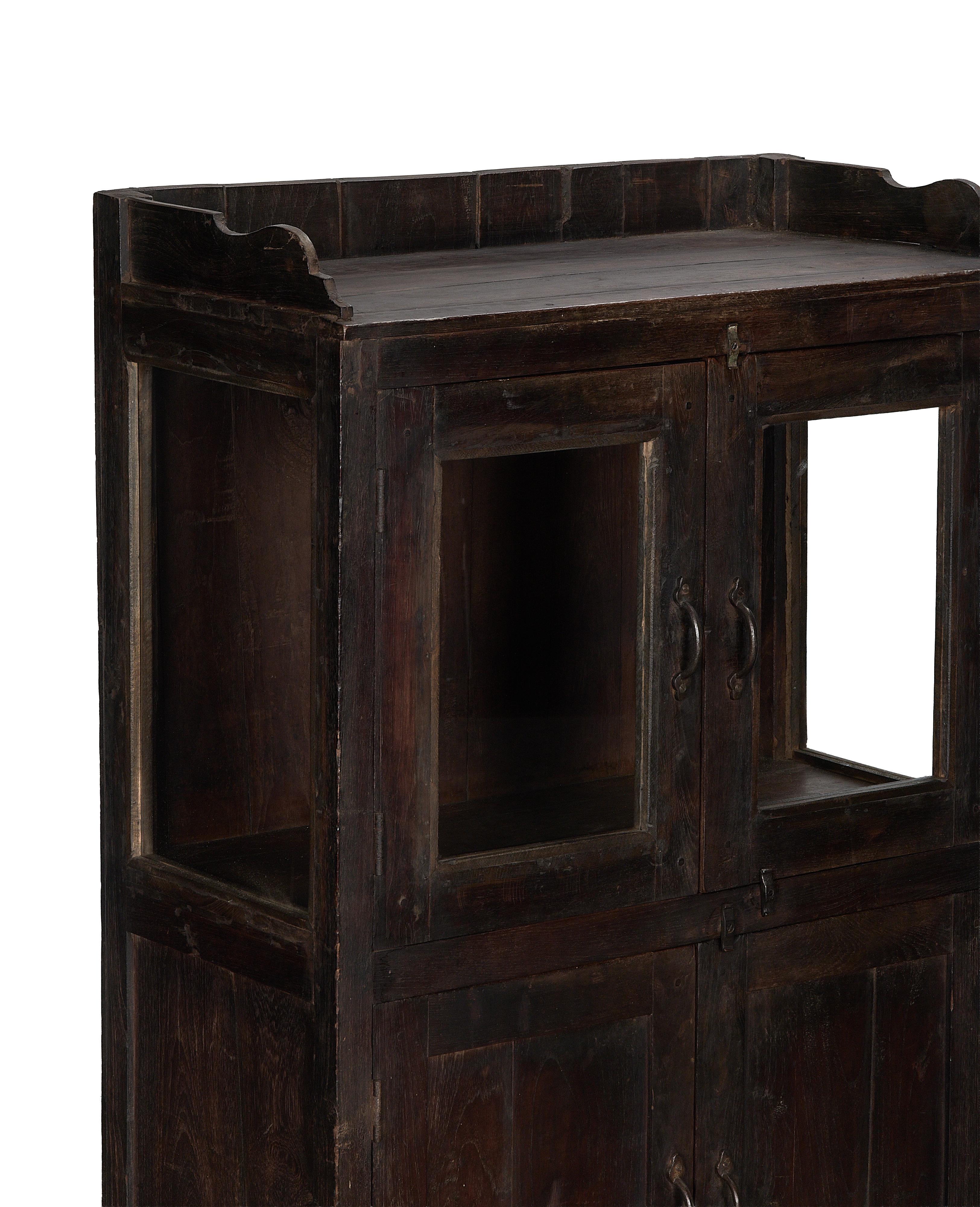 Wood Cabinet - Stained close-up