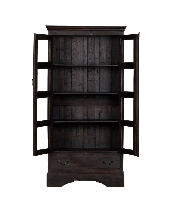Wood Cabinet - Stained
