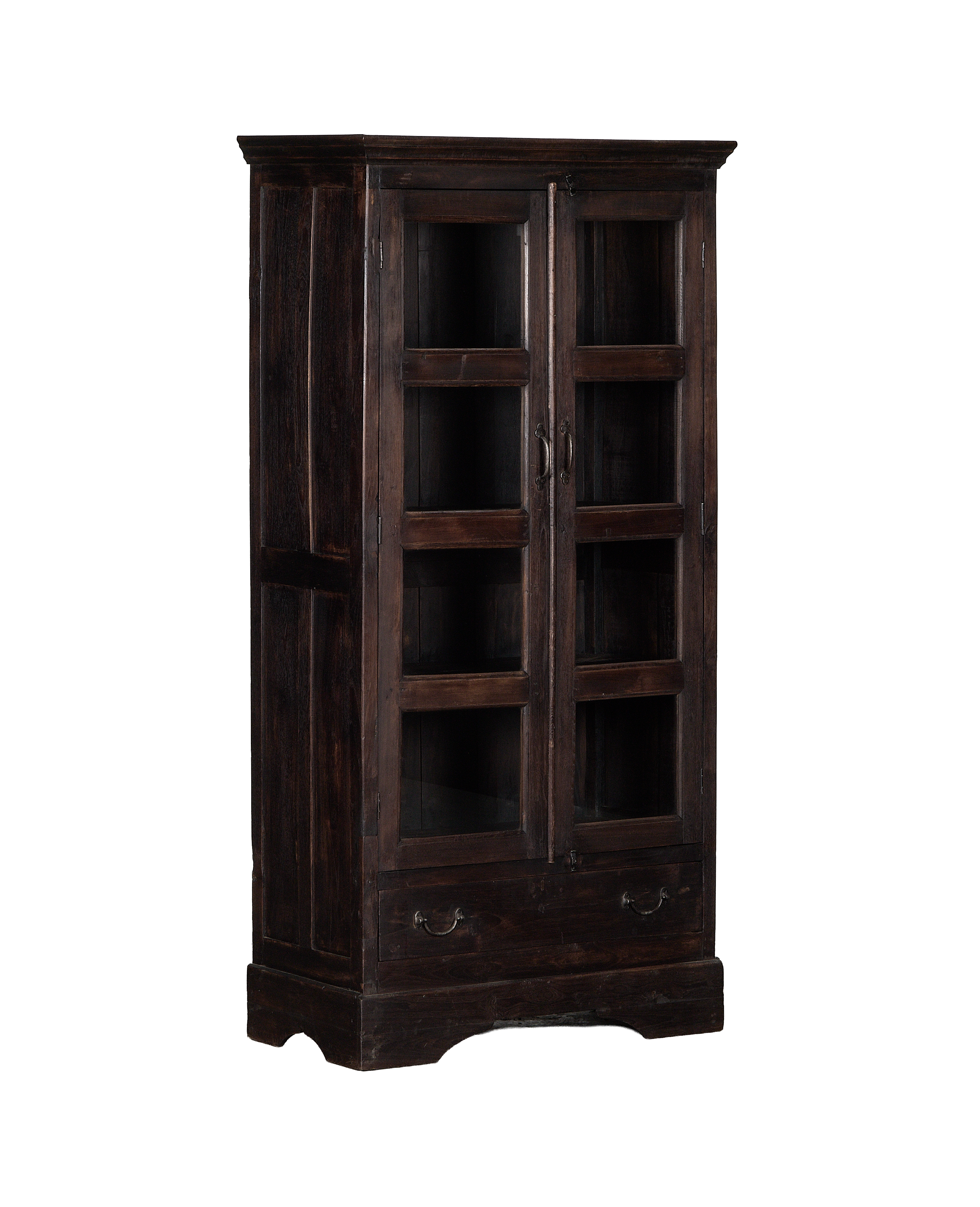 Wood Cabinet - Stained alternate angle
