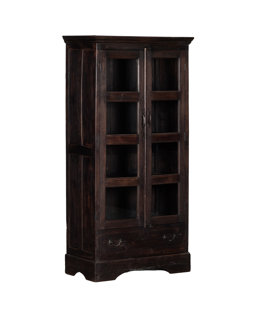 Wood Cabinet - Stained alternate angle