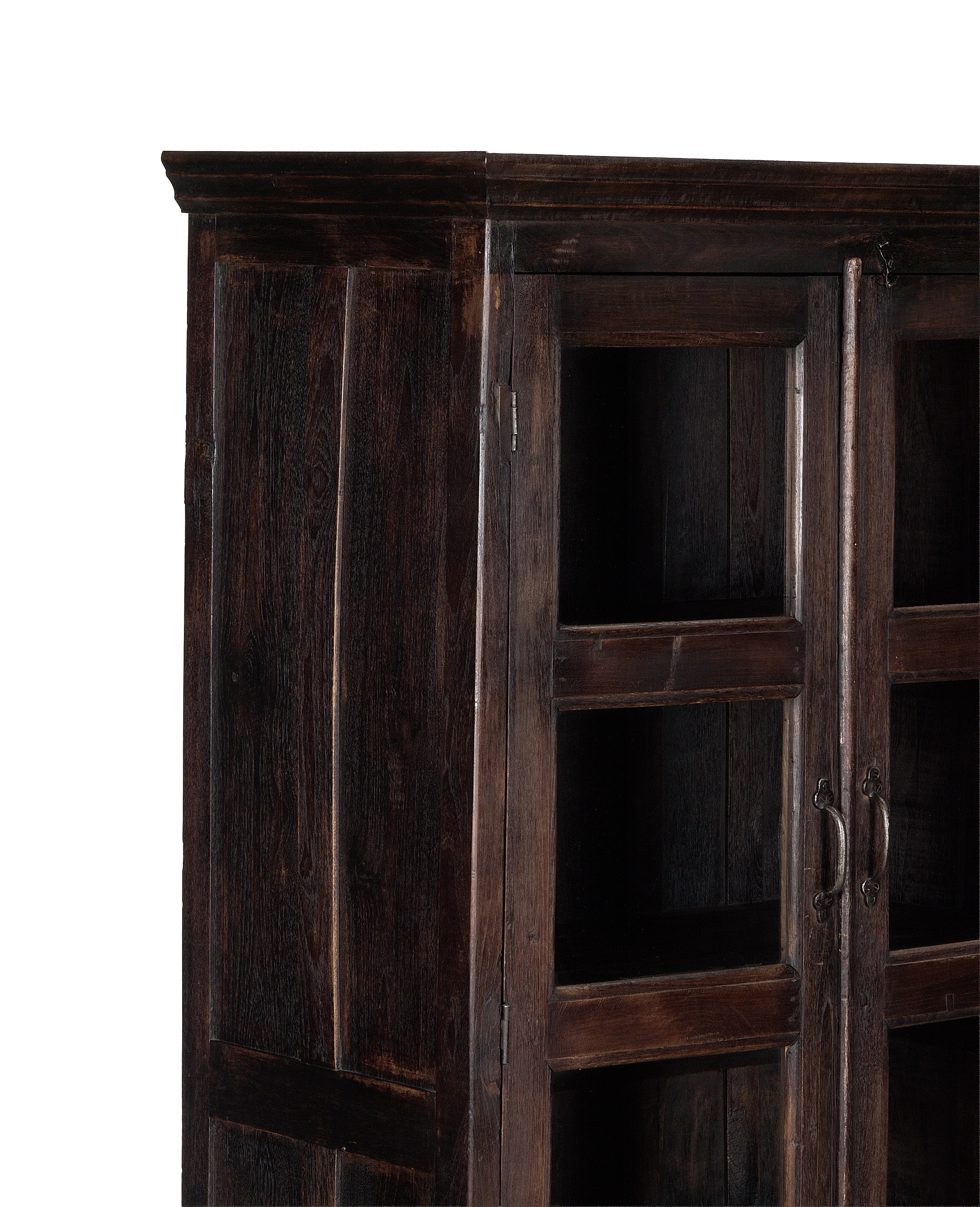 Wood Cabinet - Stained close-up