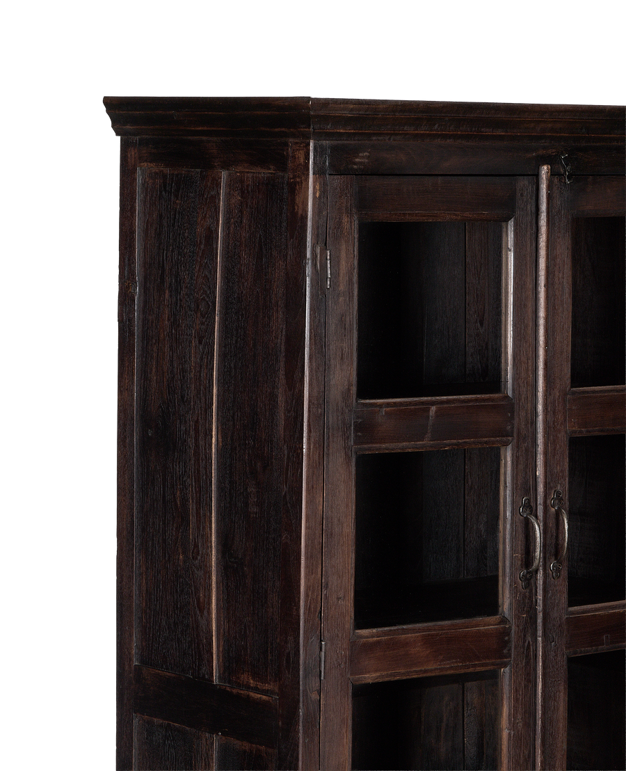 Wood Cabinet - Stained close-up