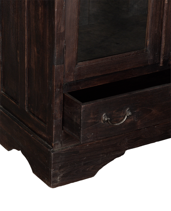 Wood Cabinet - Stained