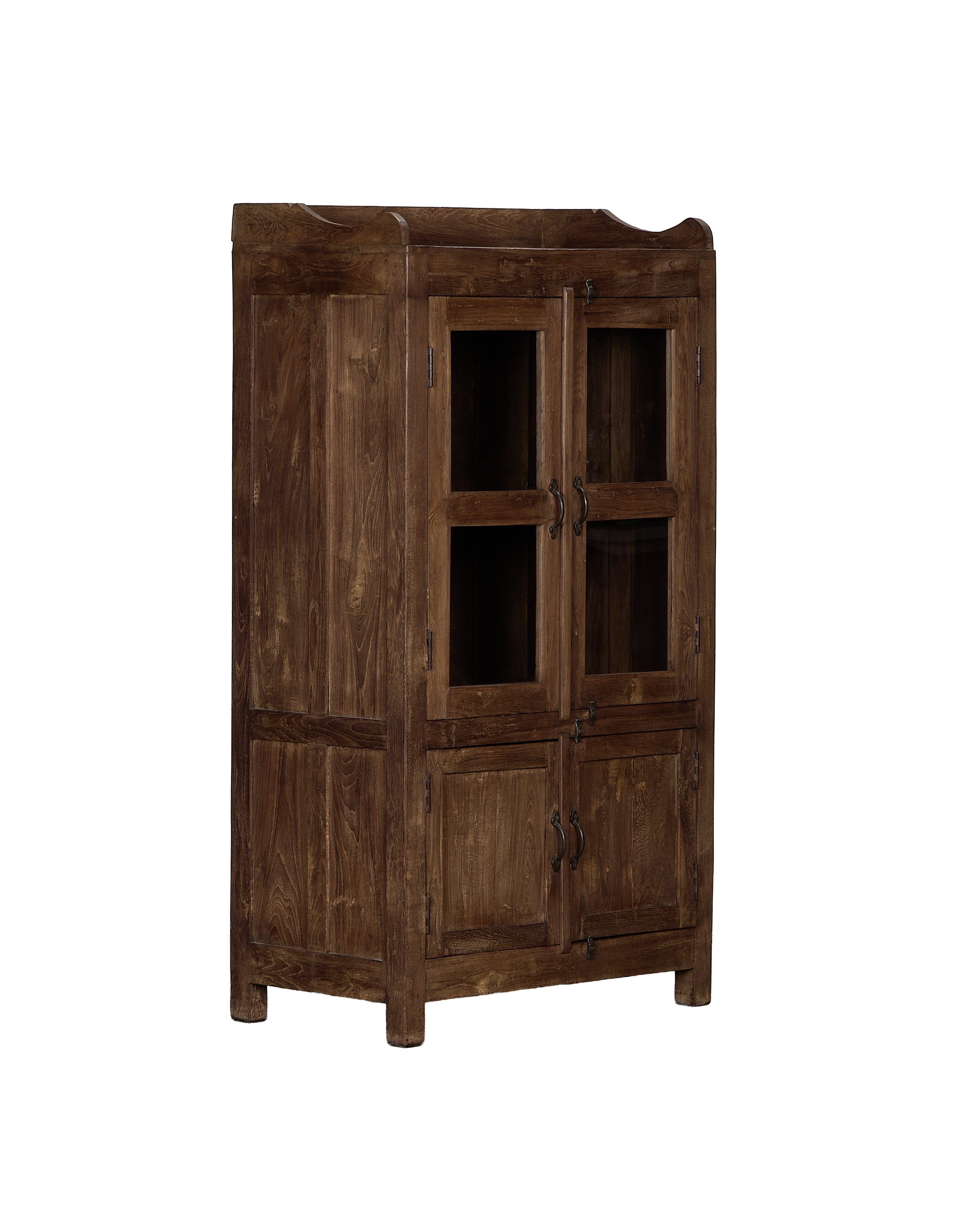 Wood Cabinet - Natural alternate angle