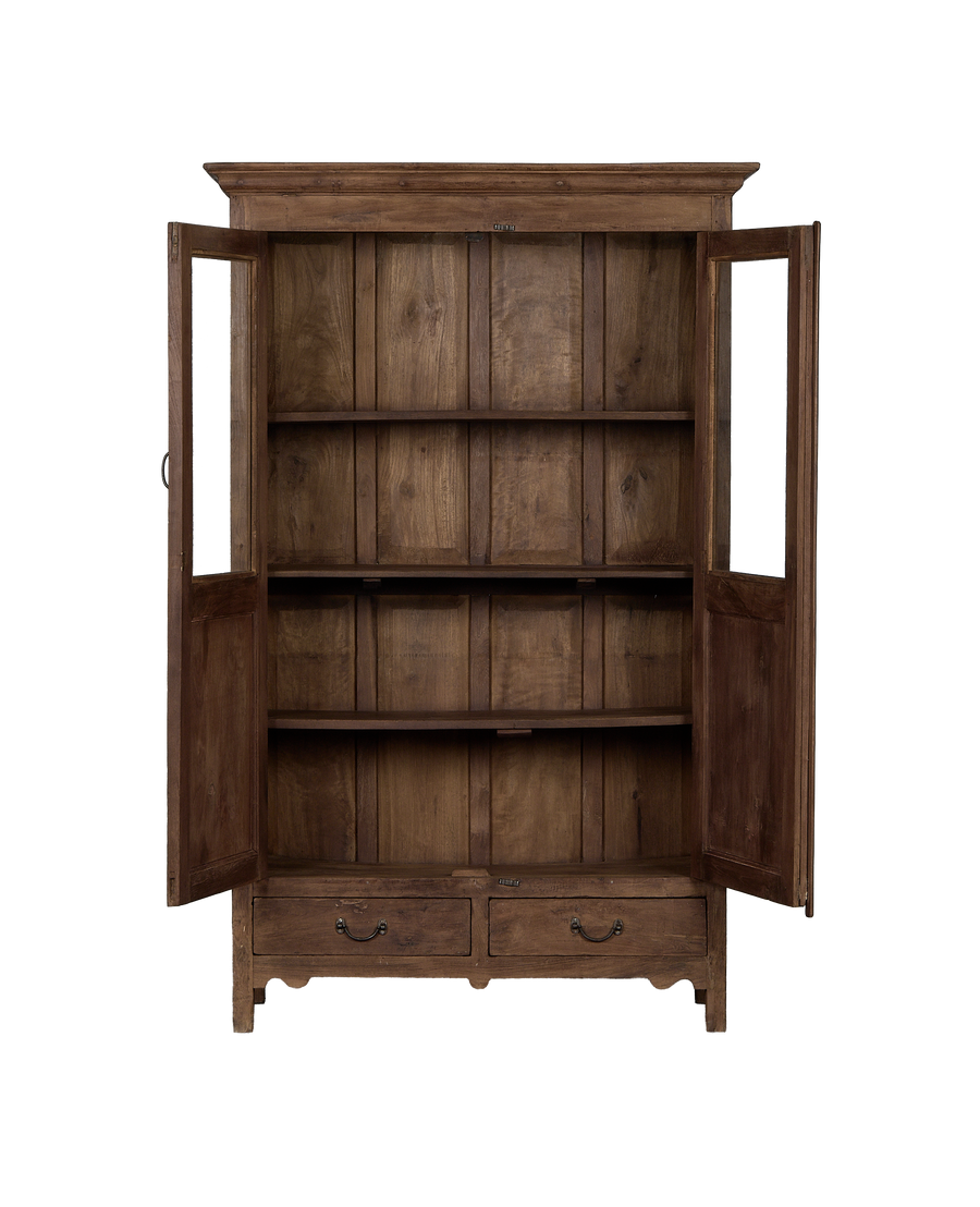 Wood Cabinet - Natural detail view