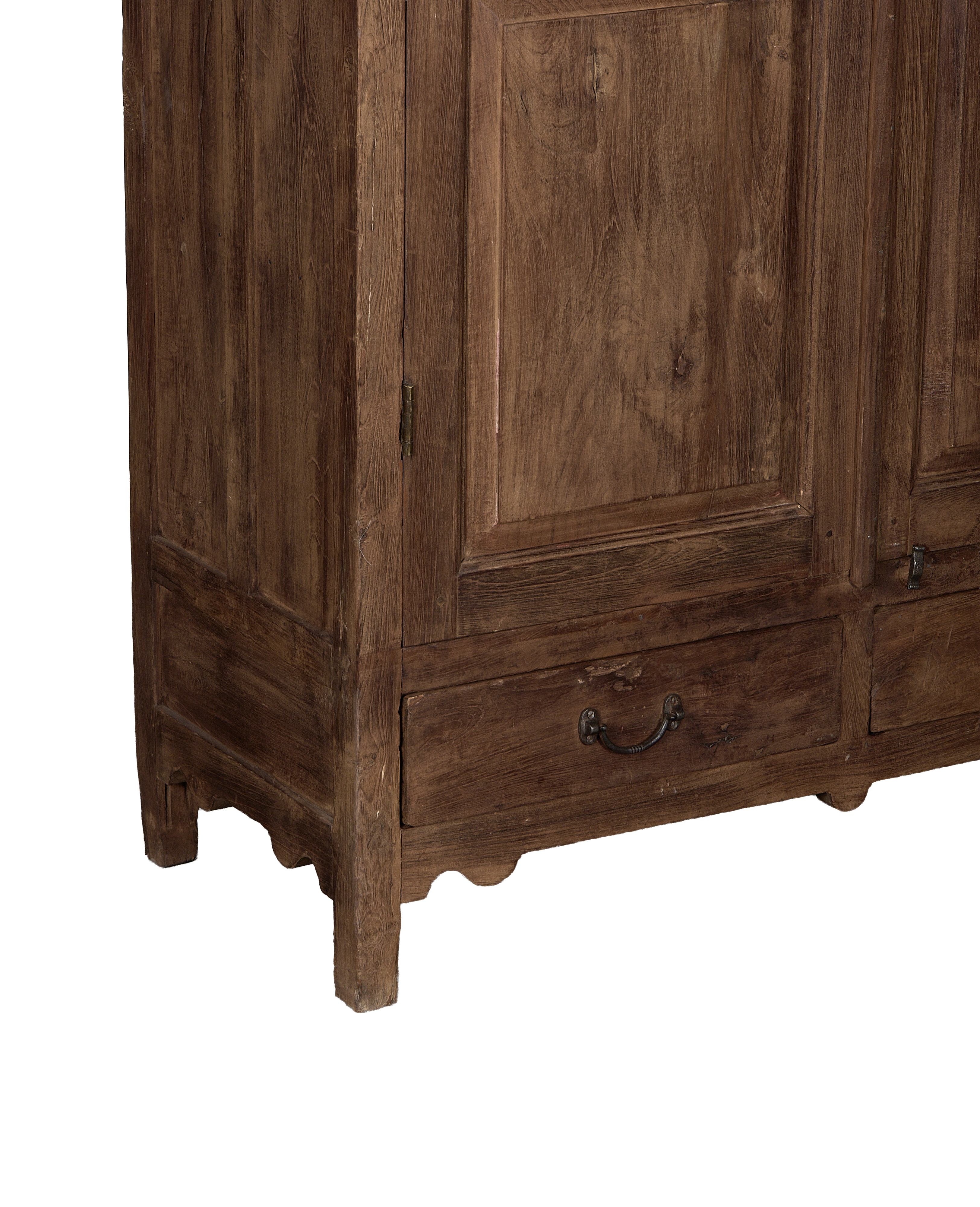 Wood Cabinet - Natural back view