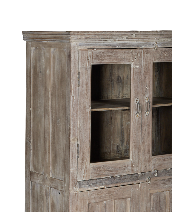 Wood Cabinet - Bleached