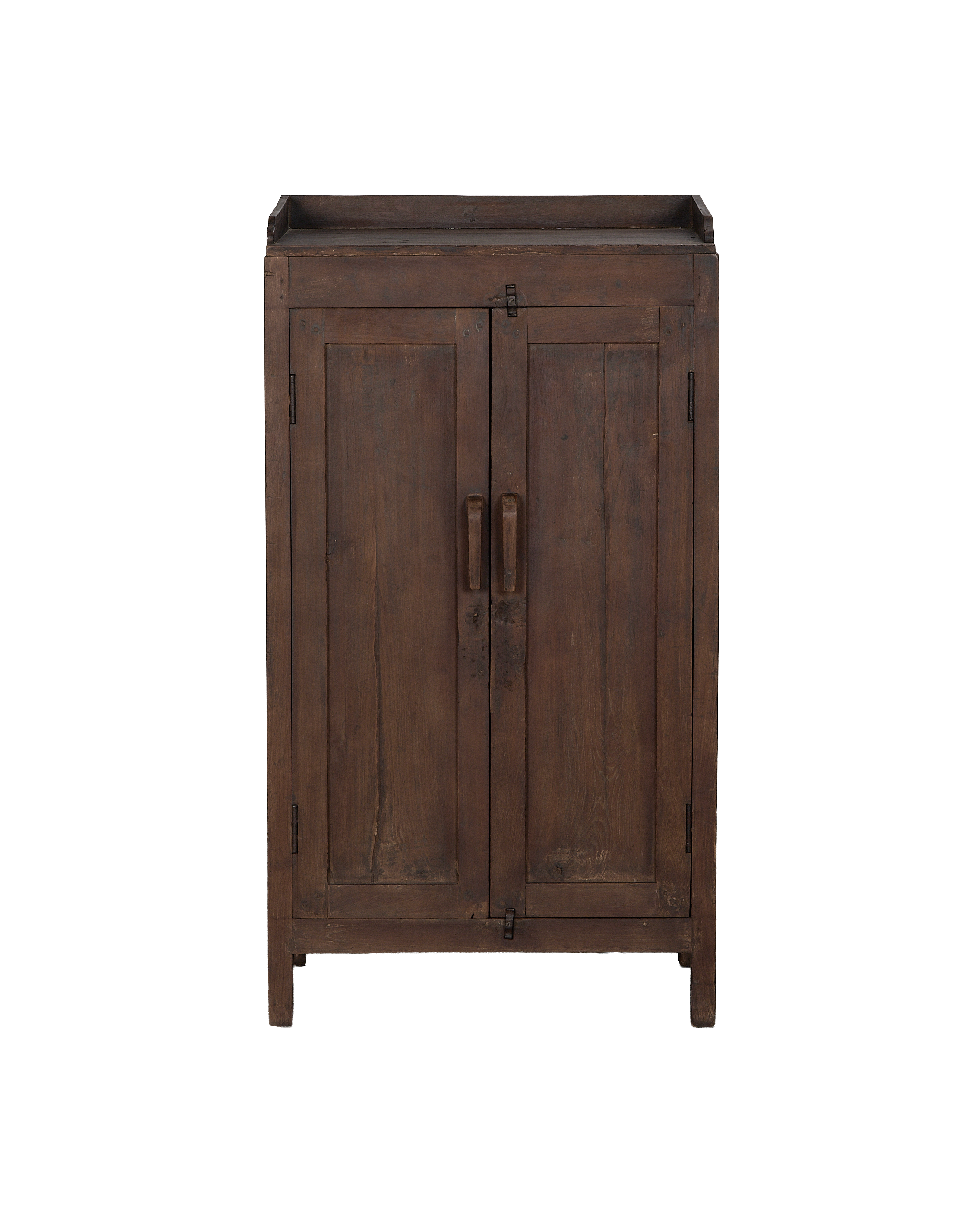 Wood Cabinet - Natural - oak - from India - vintage