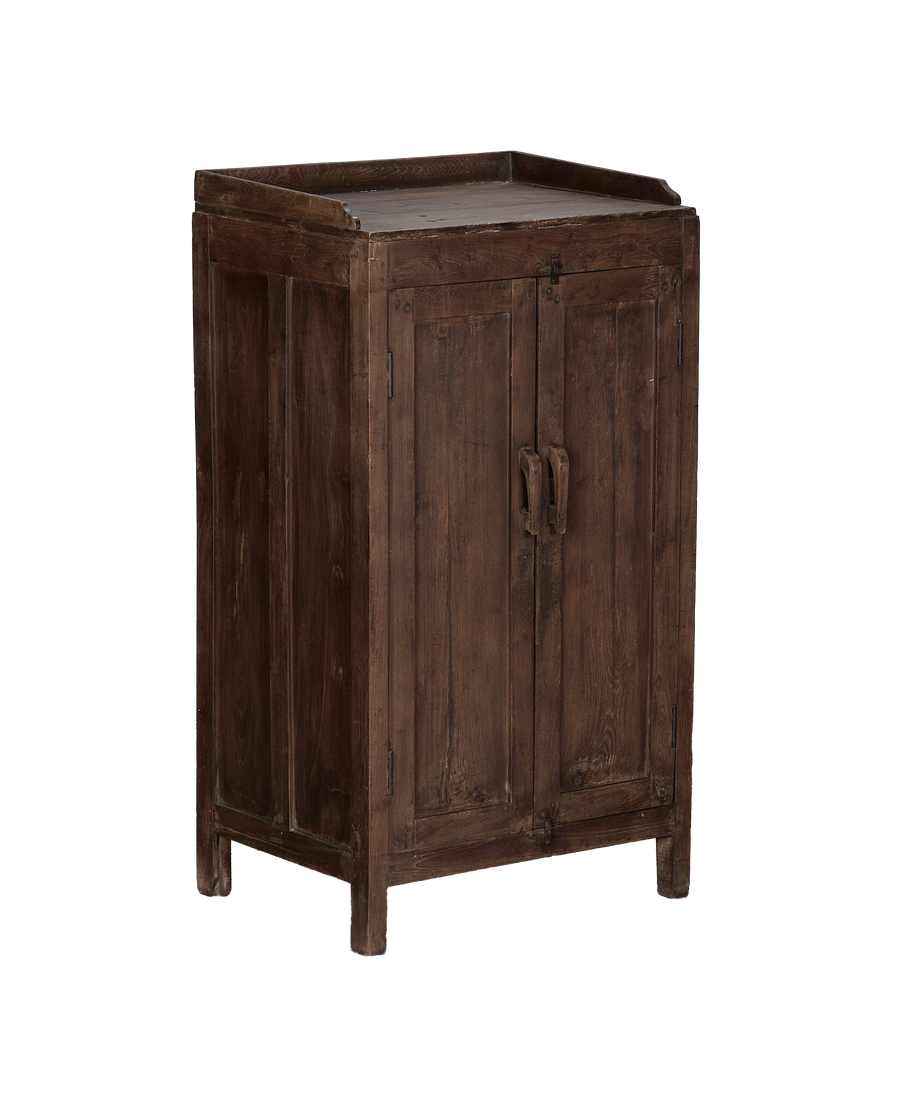 Wood Cabinet - Natural alternate angle