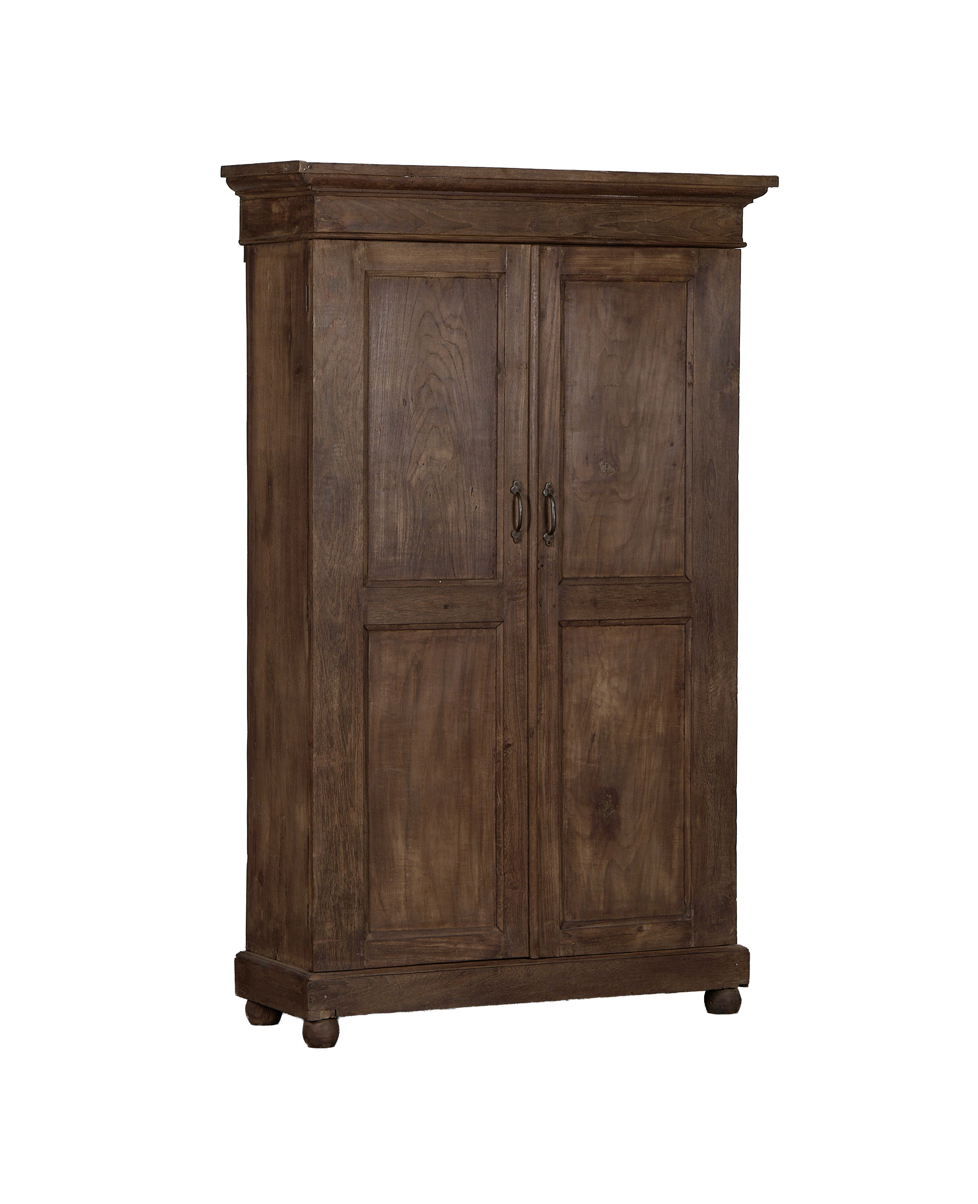 Wood Cabinet - Natural alternate angle