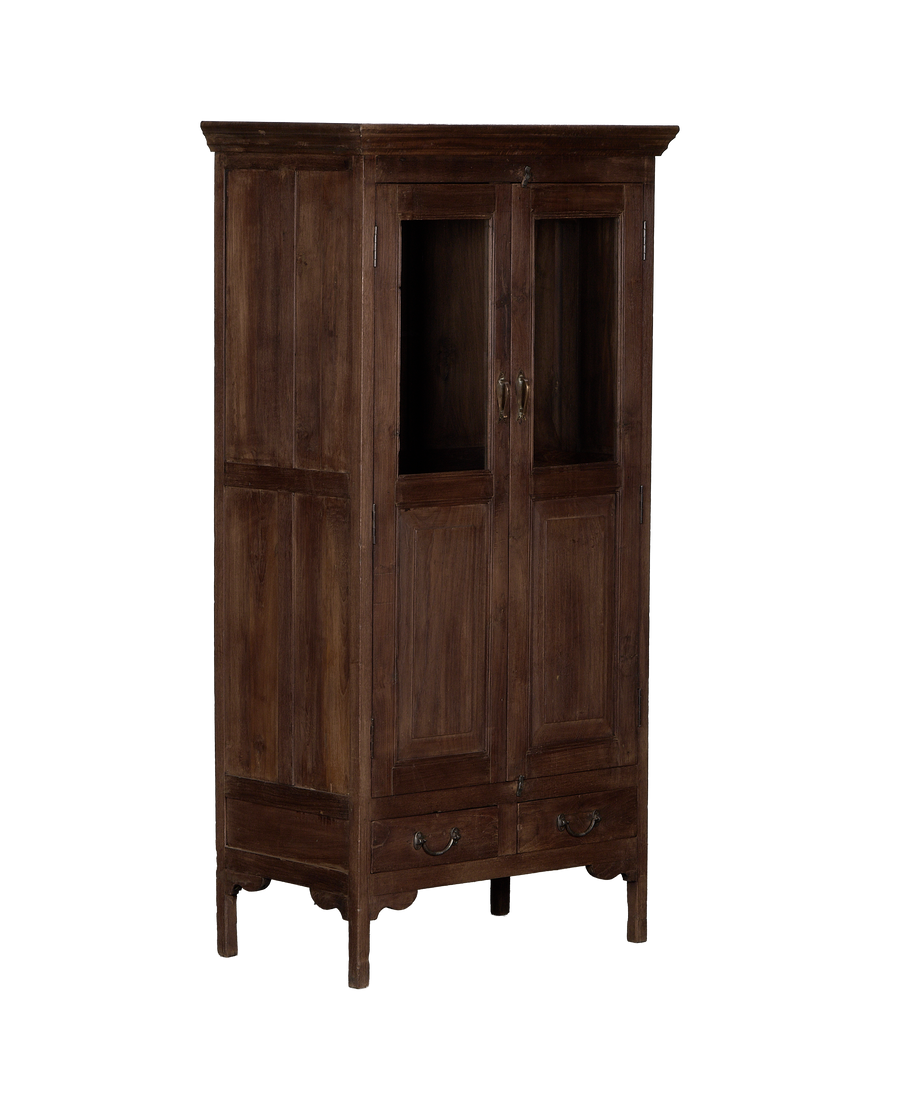 Wood Cabinet - Natural alternate angle
