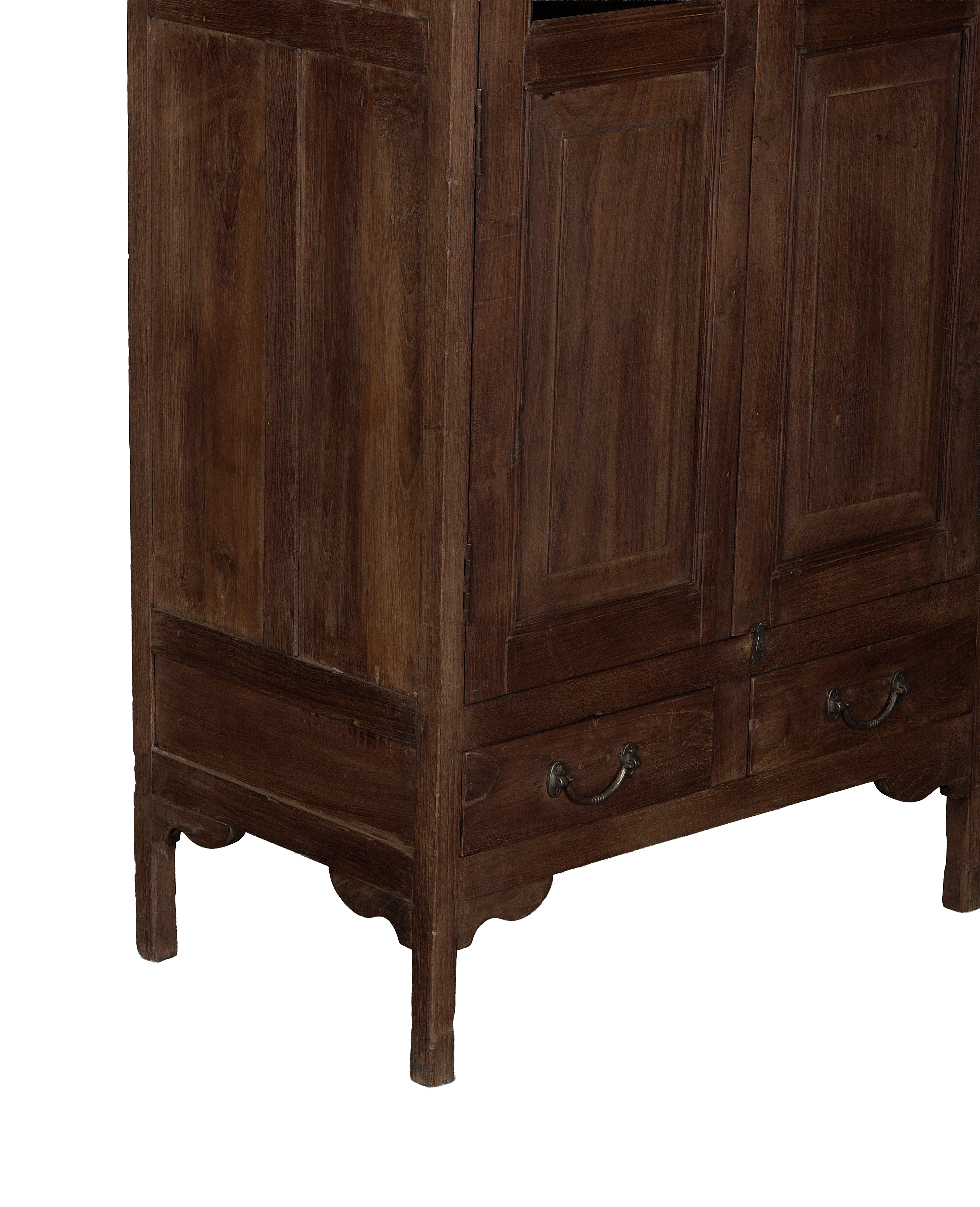 Wood Cabinet - Natural back view