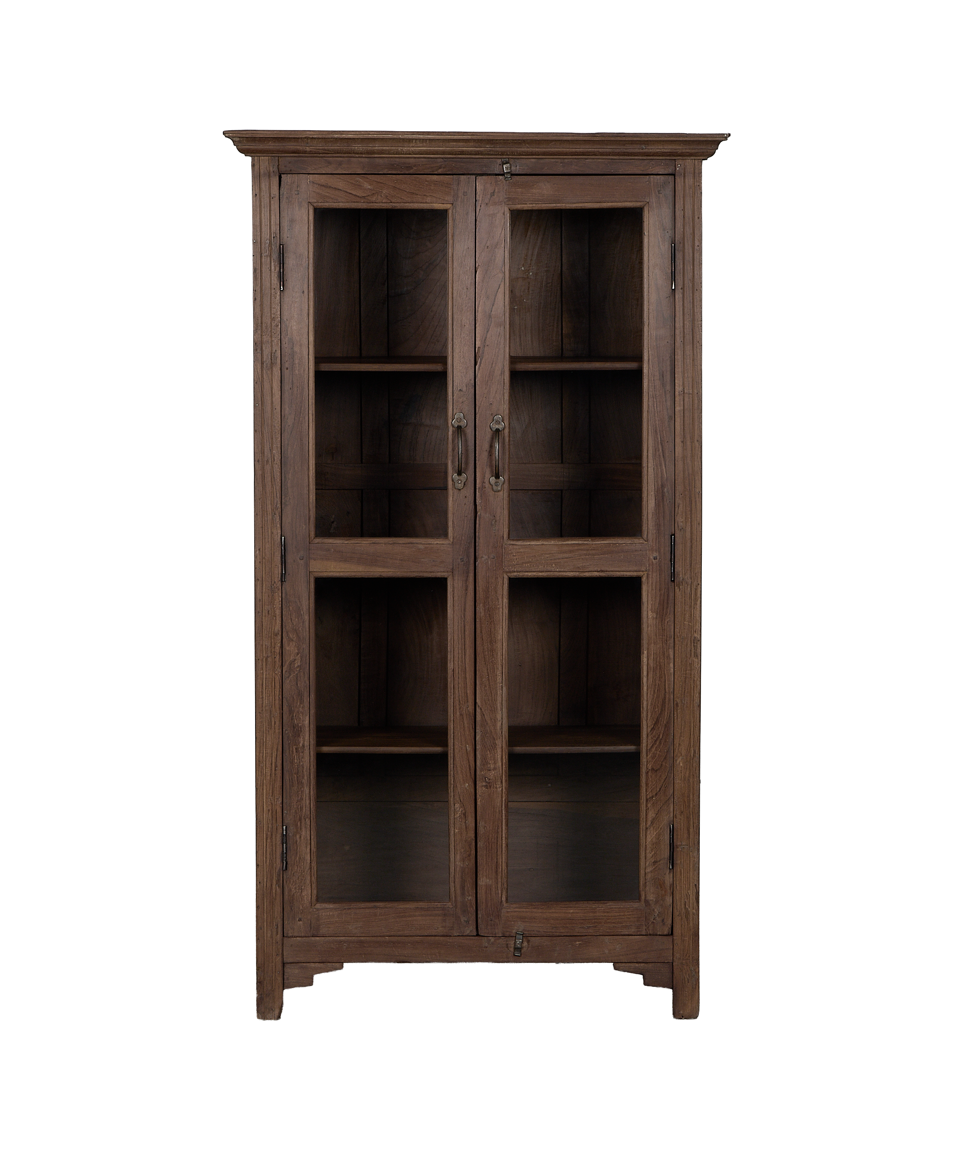 Wood Cabinet - Natural - oak - from India - vintage